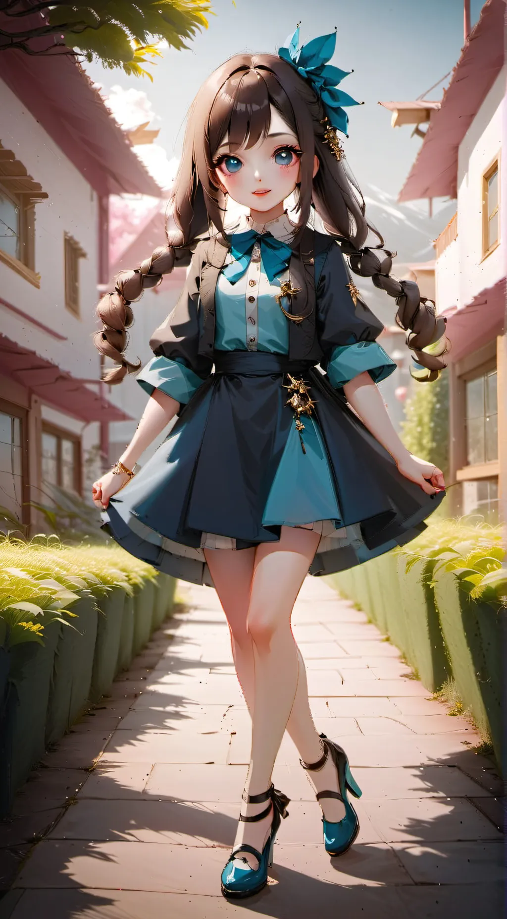 ai character: pearl  background