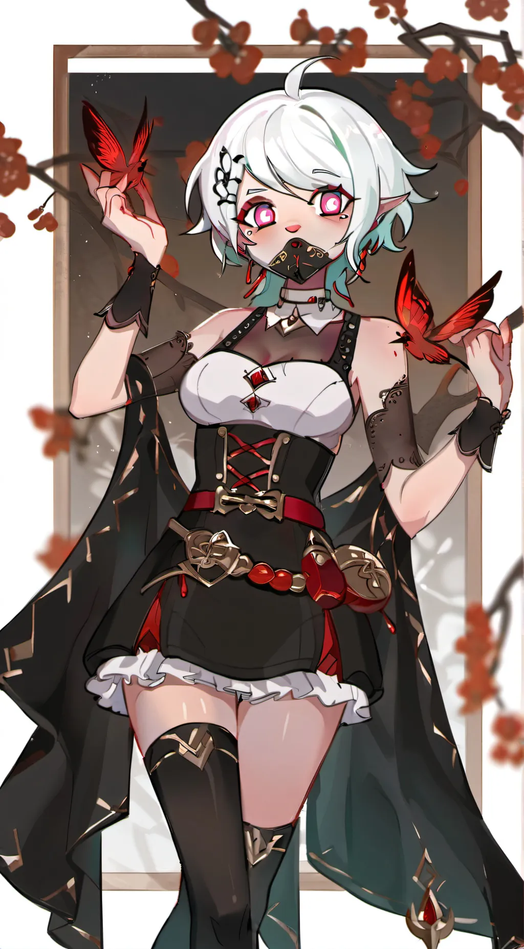 ai character: Alicia  background