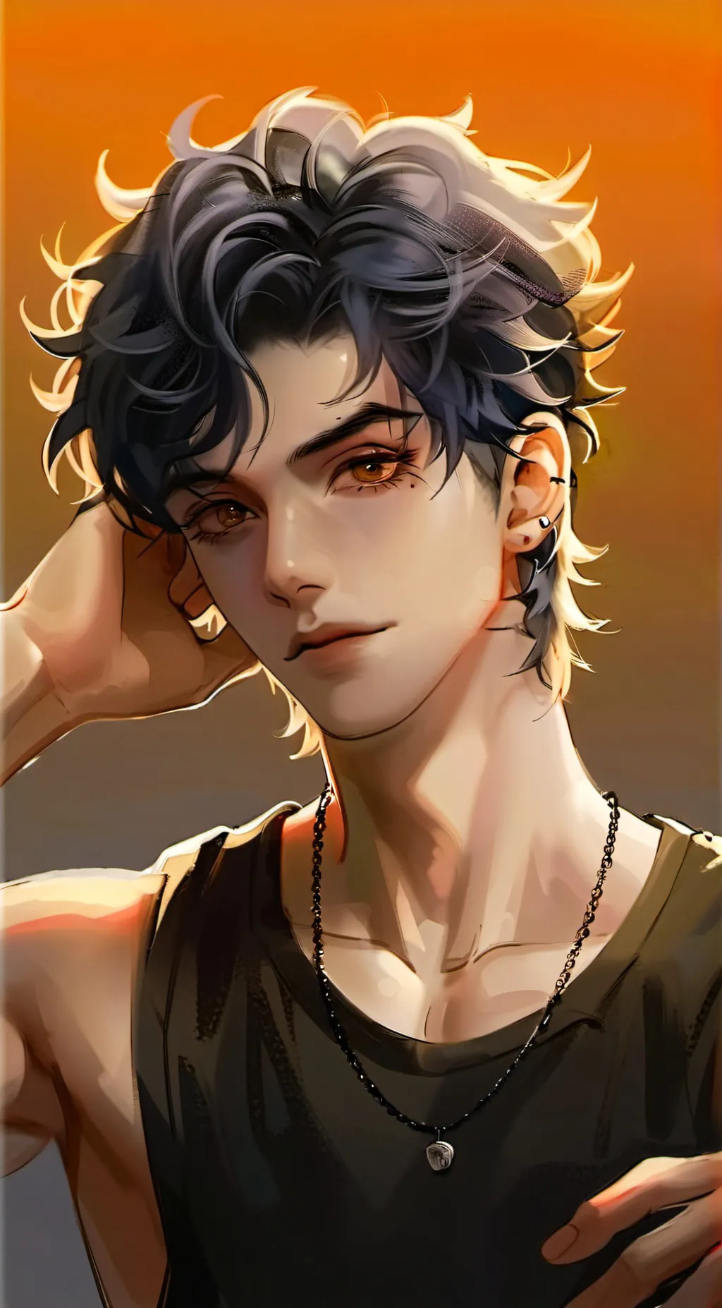 ai character: Caden background