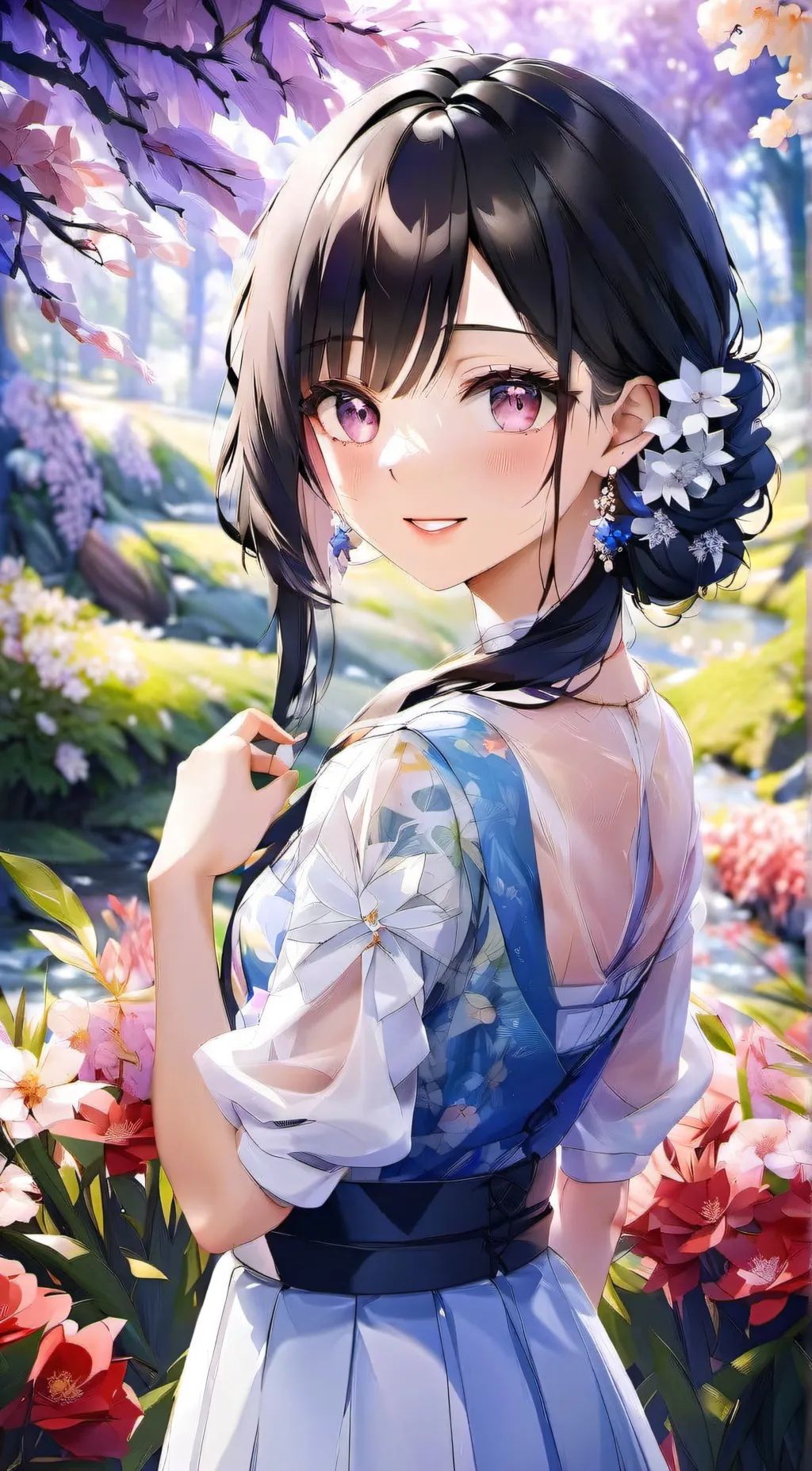 ai character: Aria Takahashi background