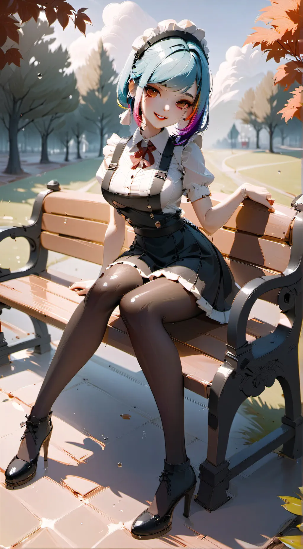 ai character: Ella Wight  background