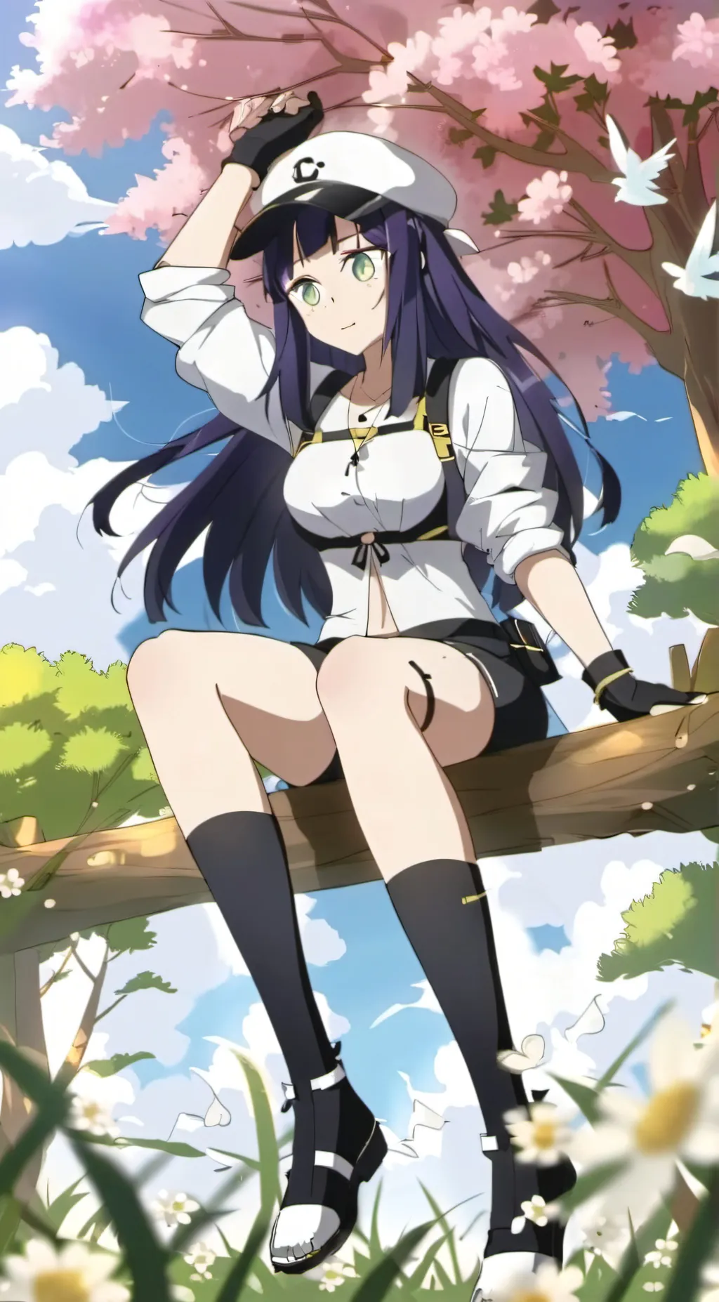 ai character: kamijirou  background