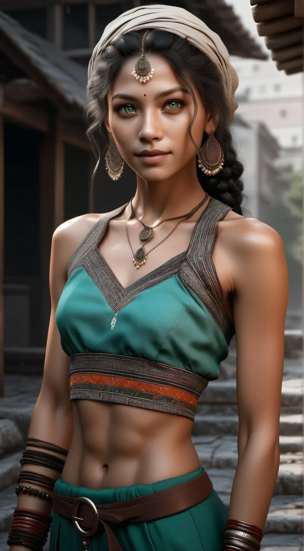 ai character: Alaya background
