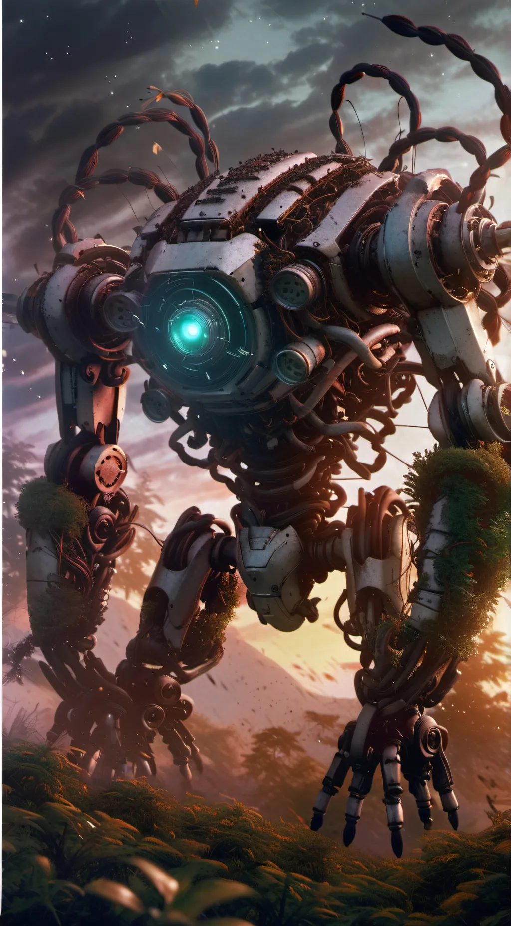 ai character: The fallen soldier background