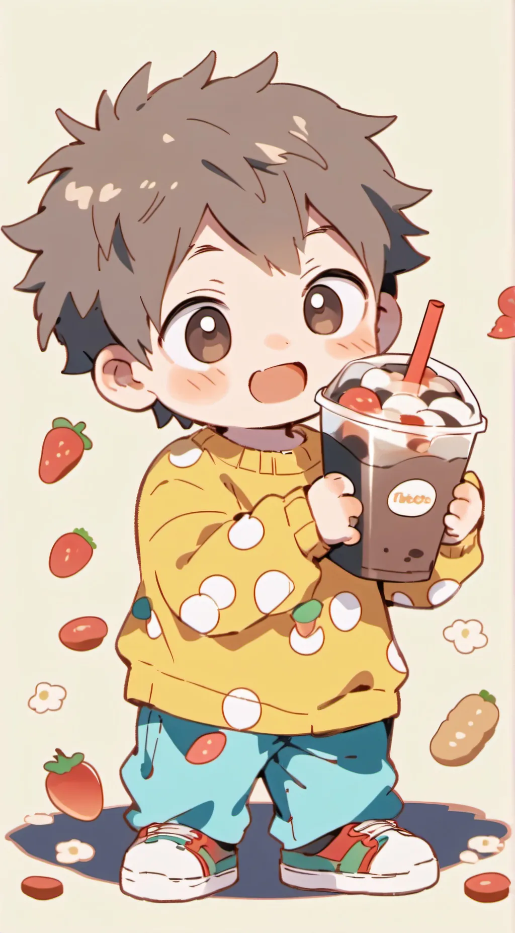 ai character: Milo background