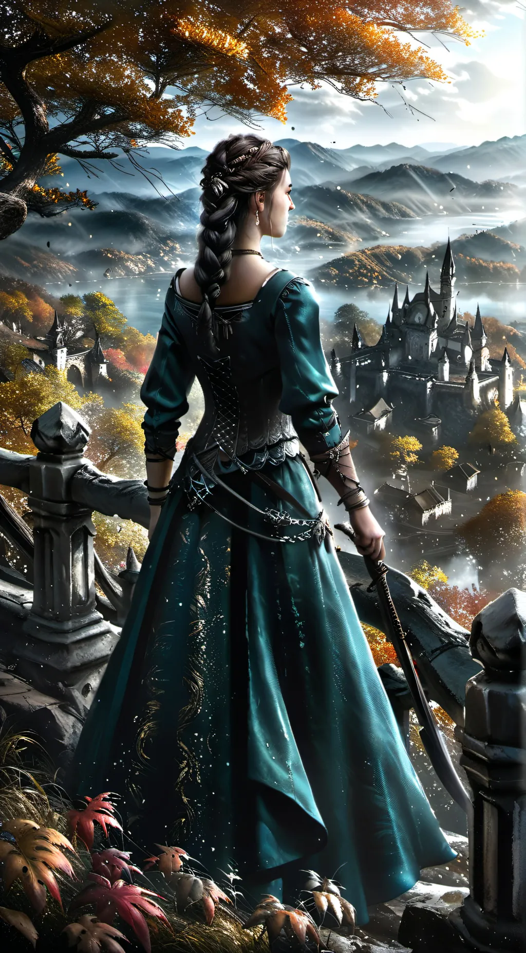 ai character: Aria background