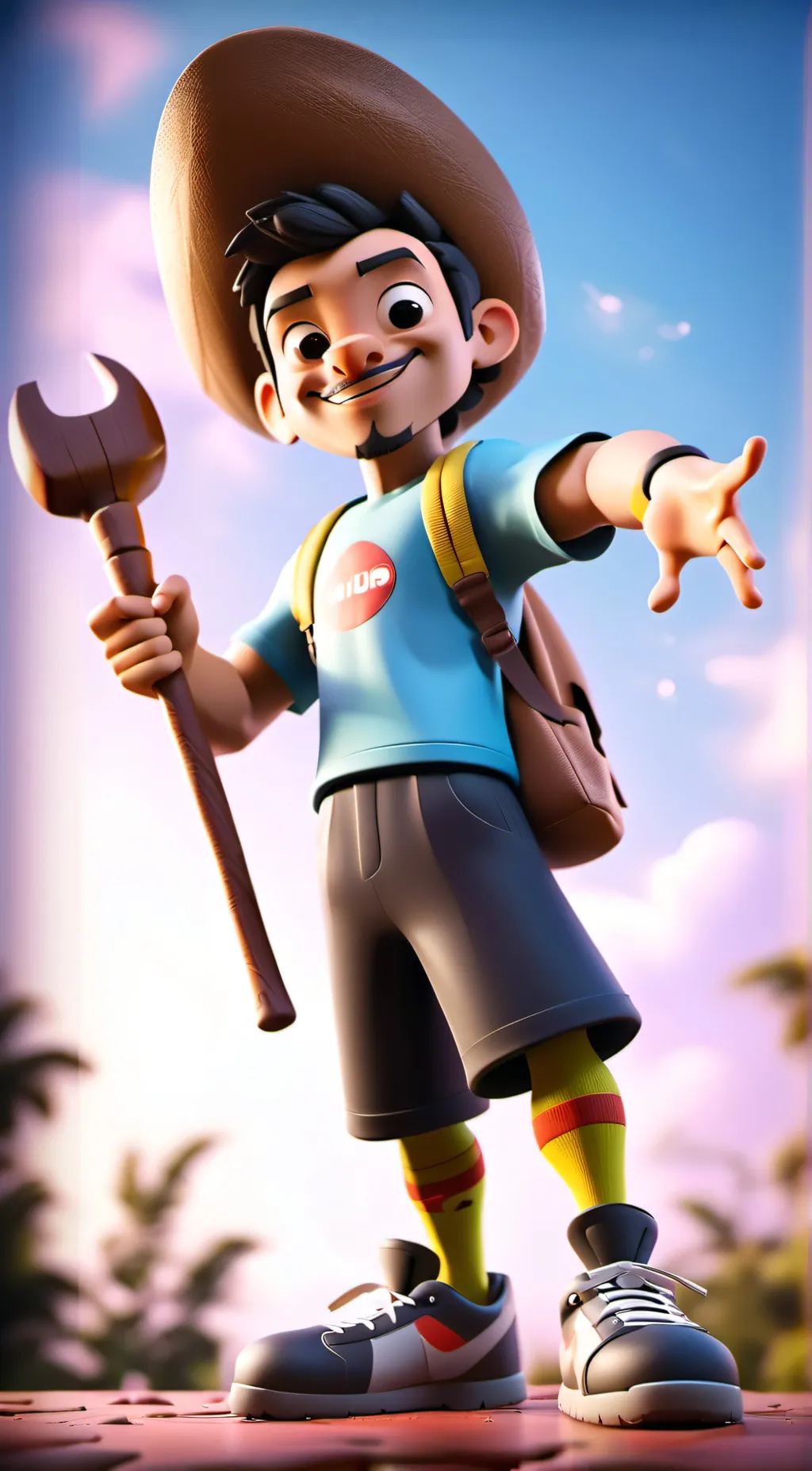 ai character: Efrain background