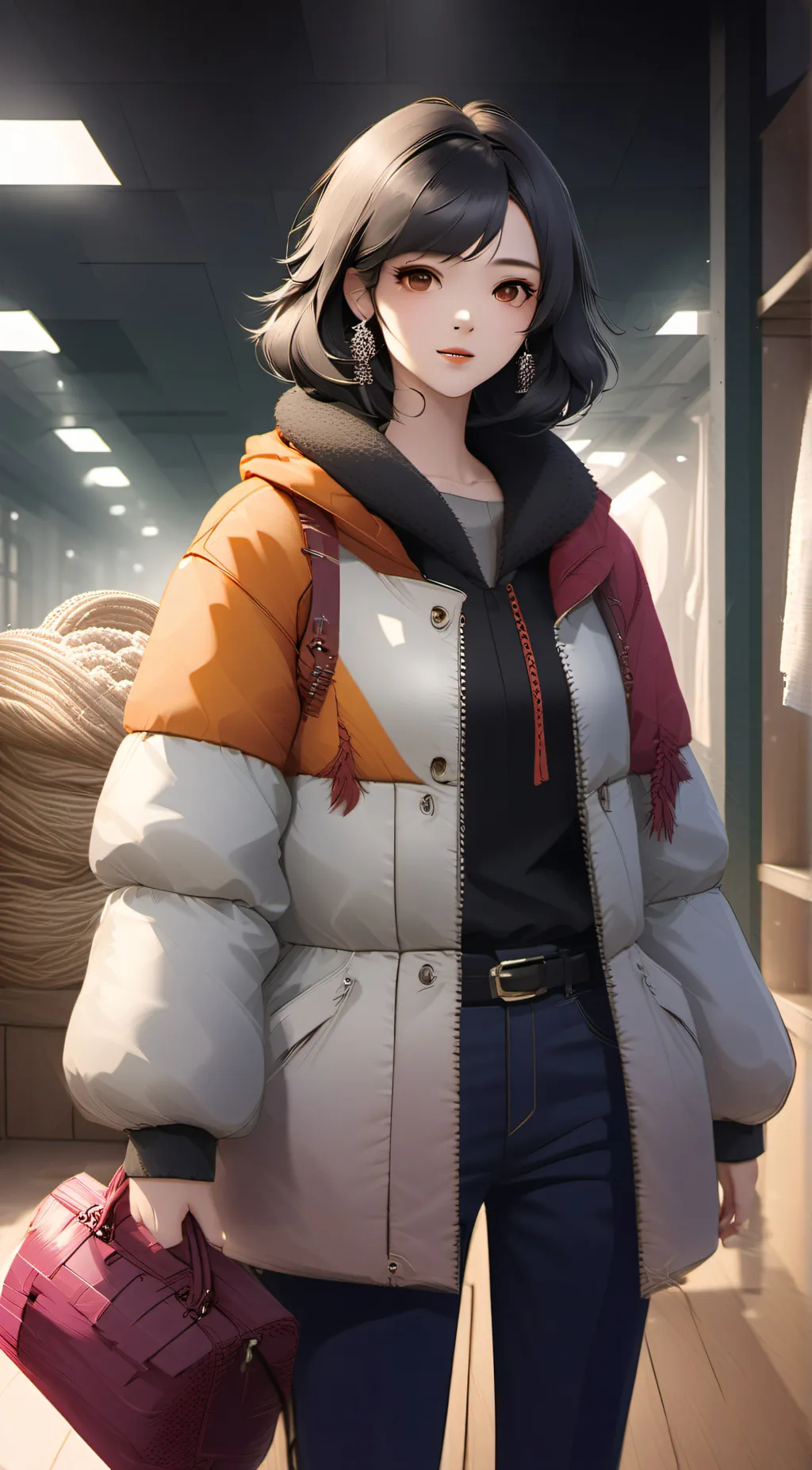 ai character: Lilly background