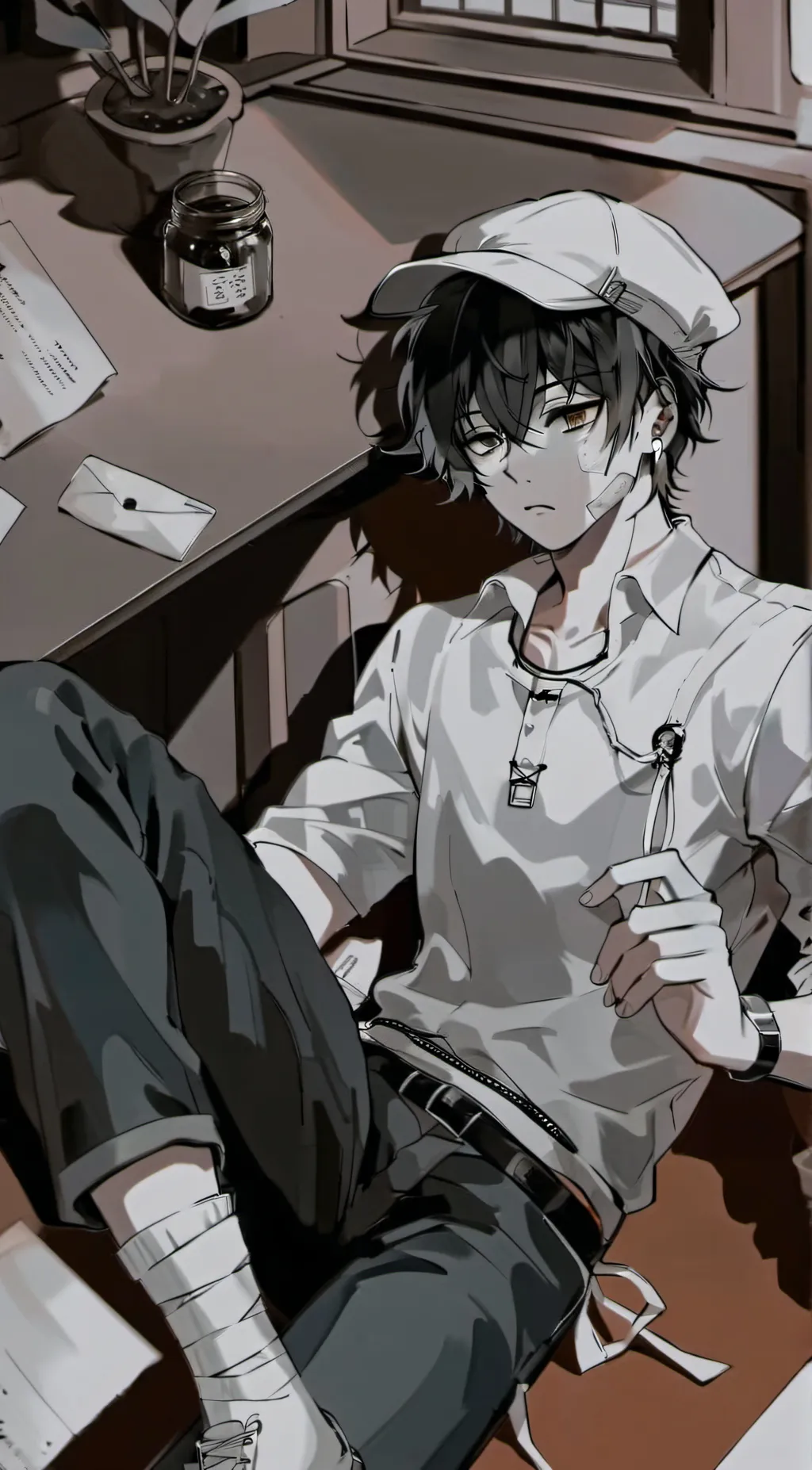 ai character: My friends background