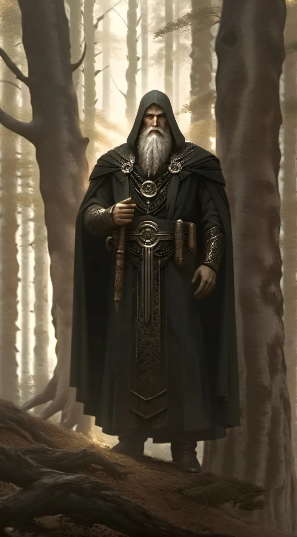 ai character: Giant background