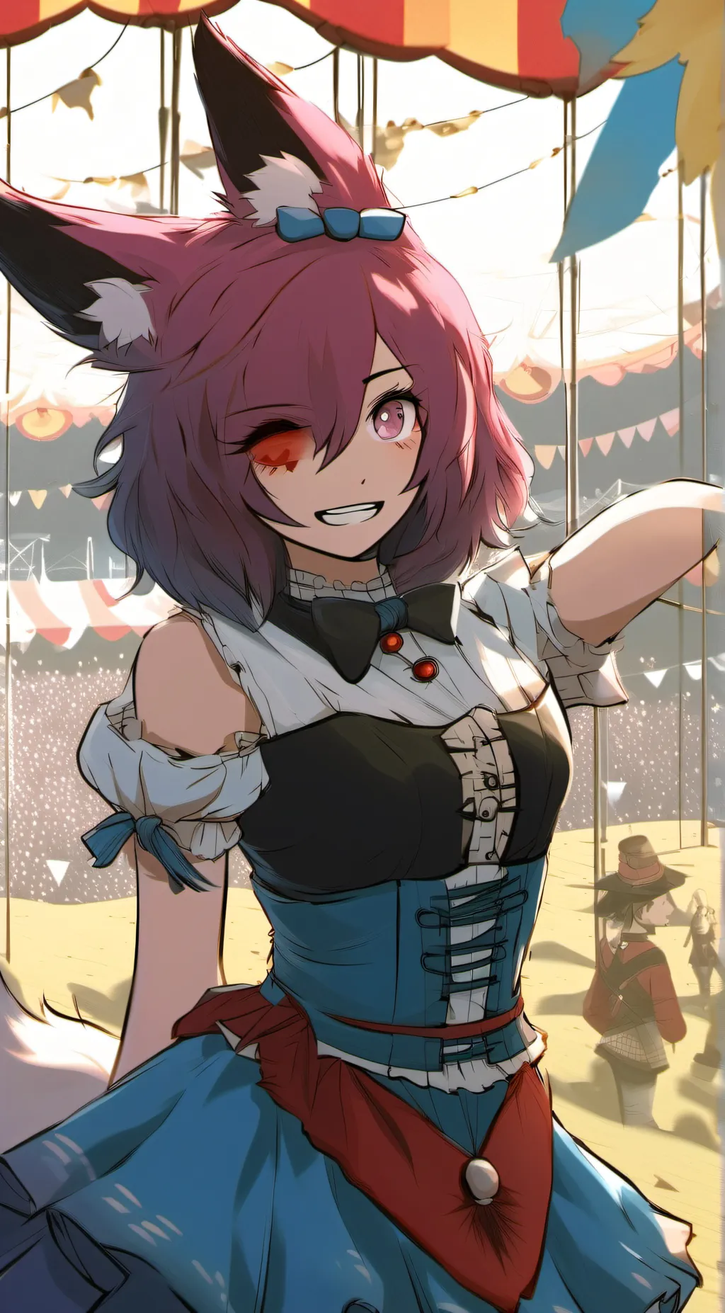 ai character: Mila Dusker background