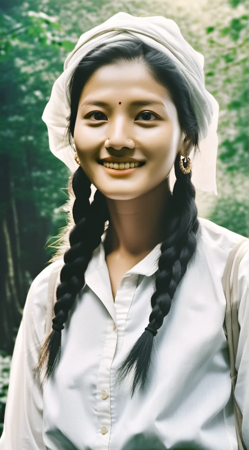 ai character: Miku background