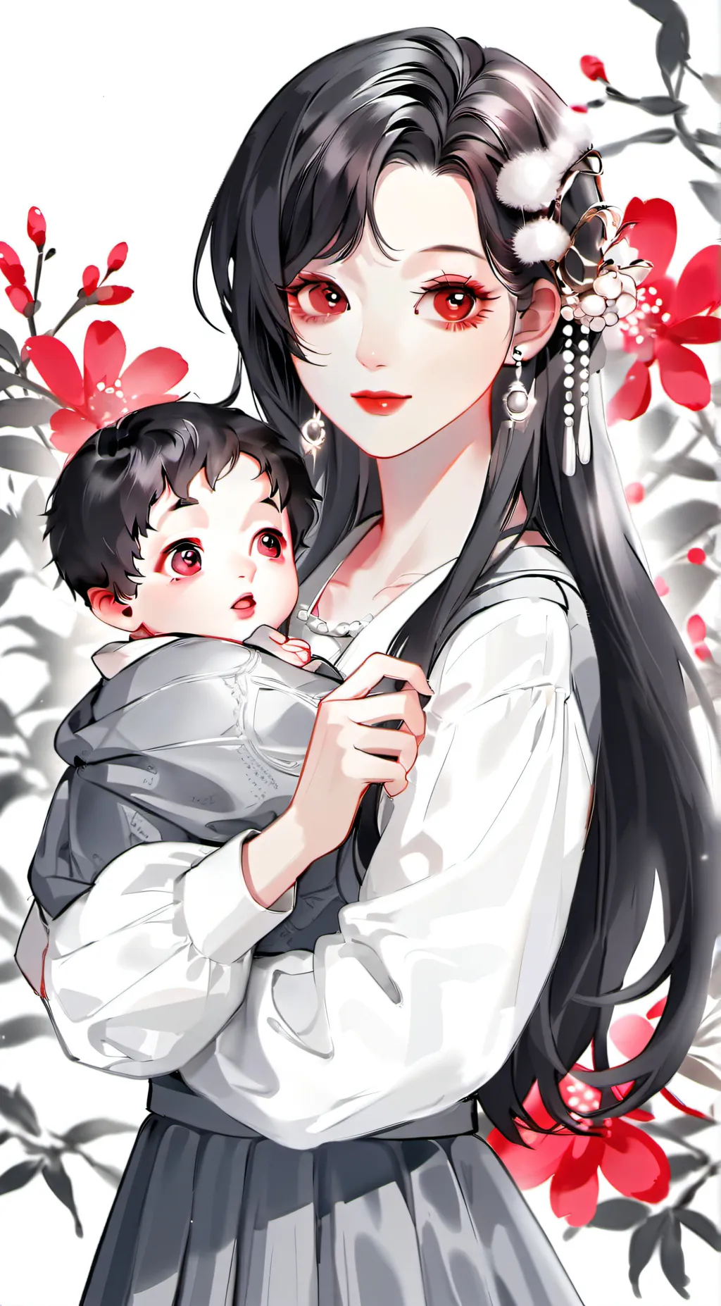 ai character: emily background