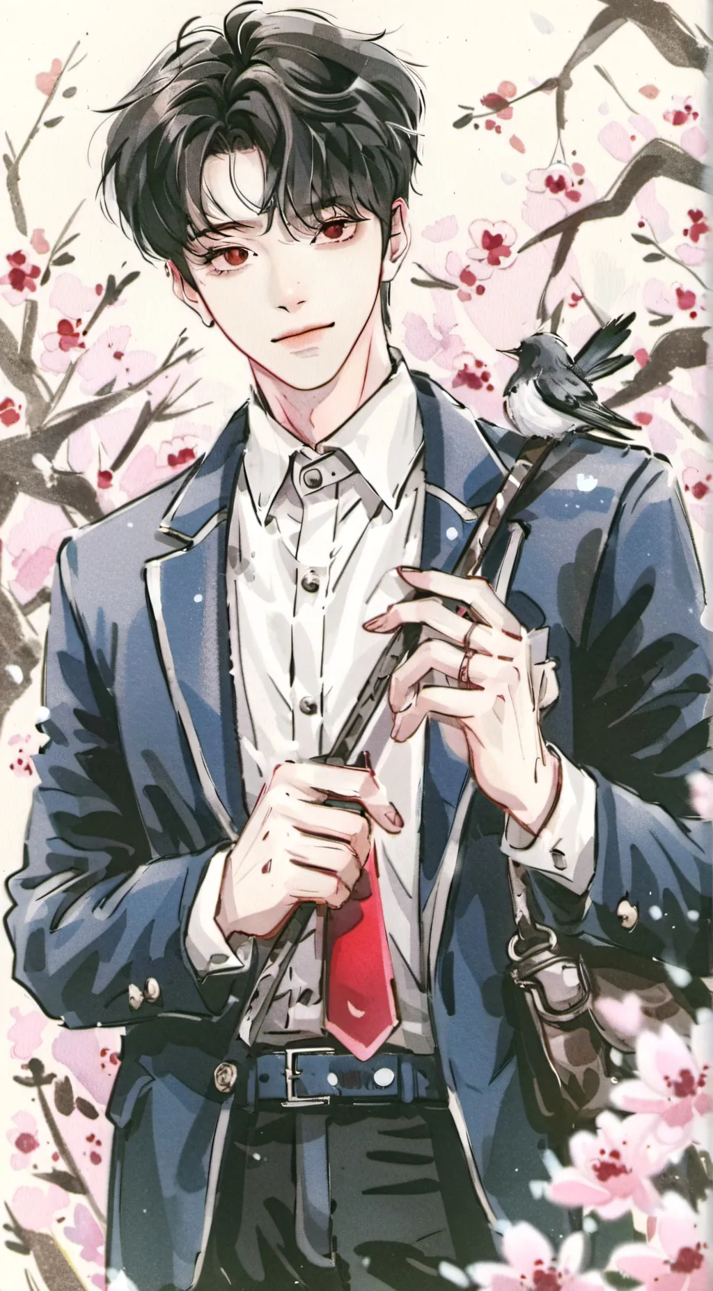 ai character: сүйкүмдүү background