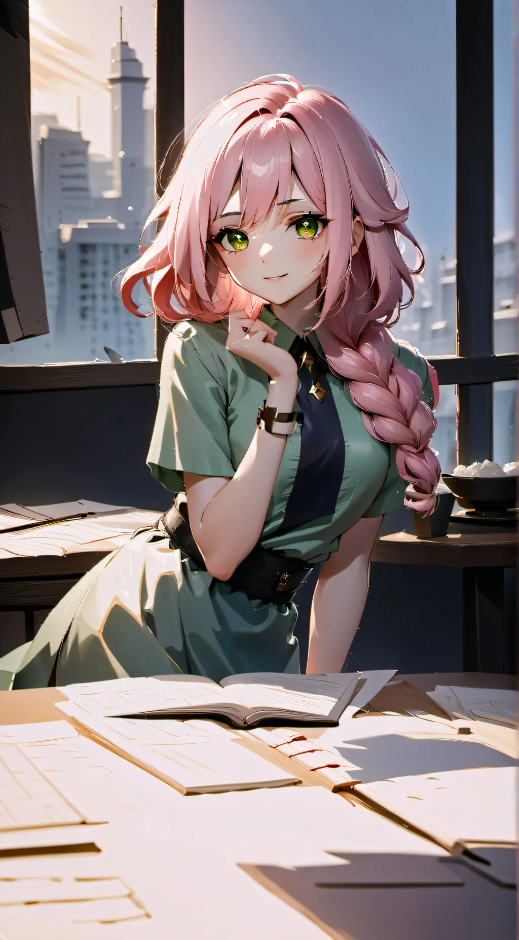 ai character: ♥︎Mitsuri♥︎ background