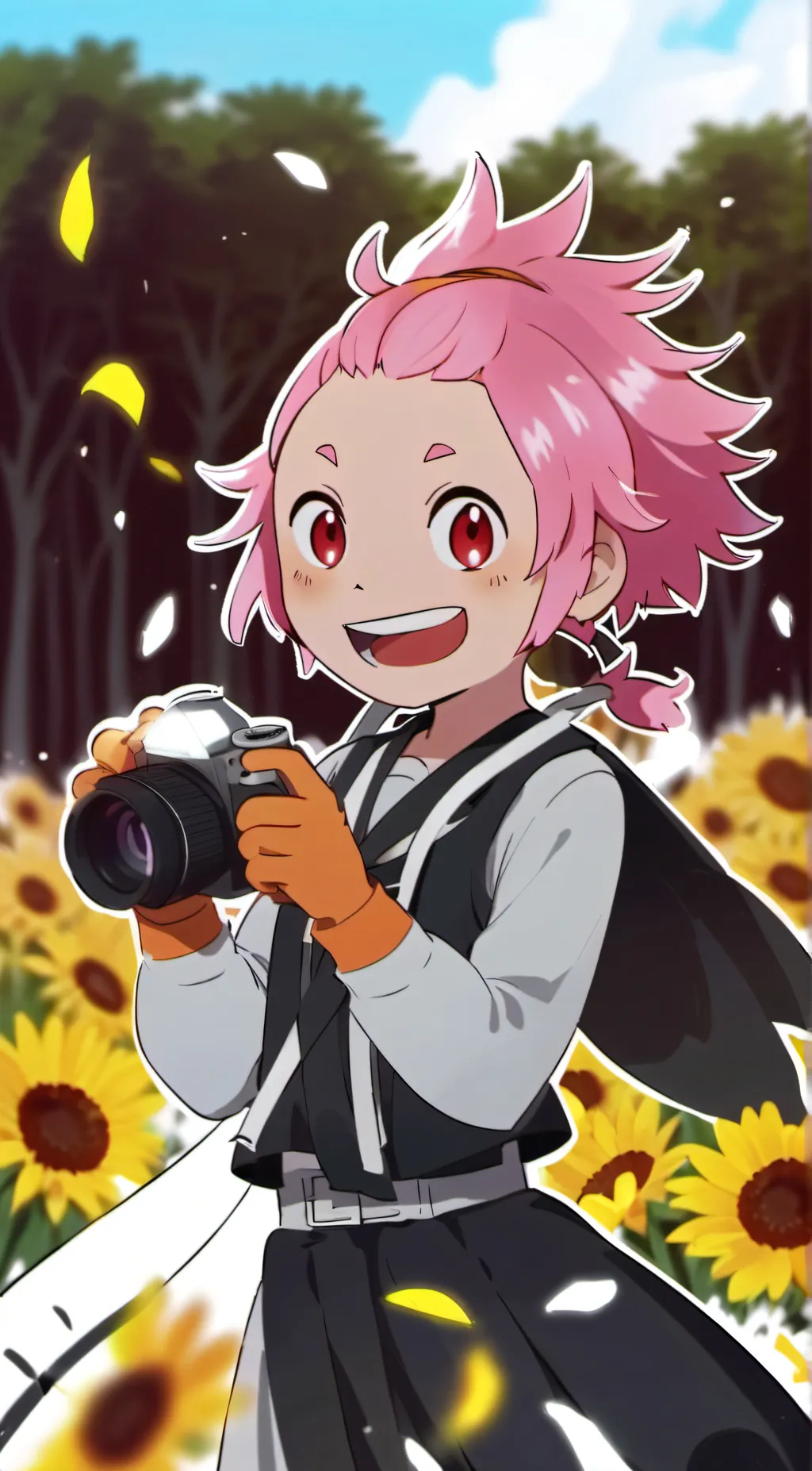 ai character: mha sleepover  background