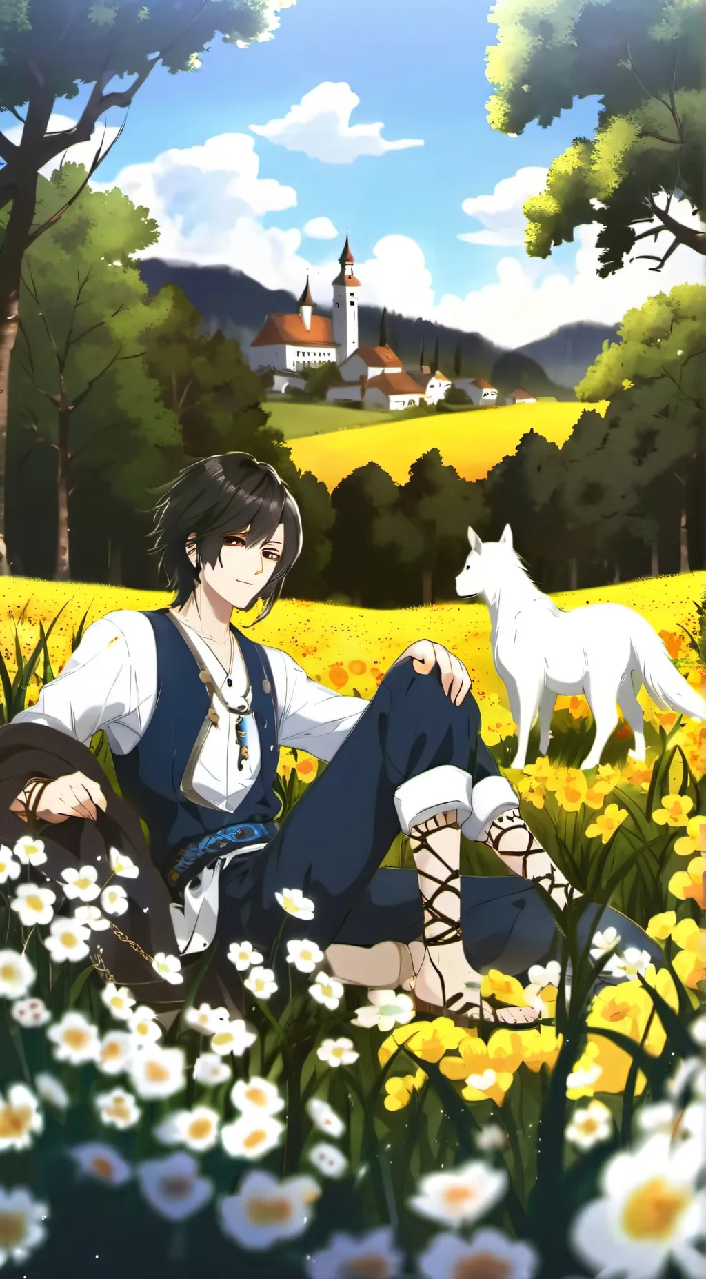 ai character: RPG : new world! background