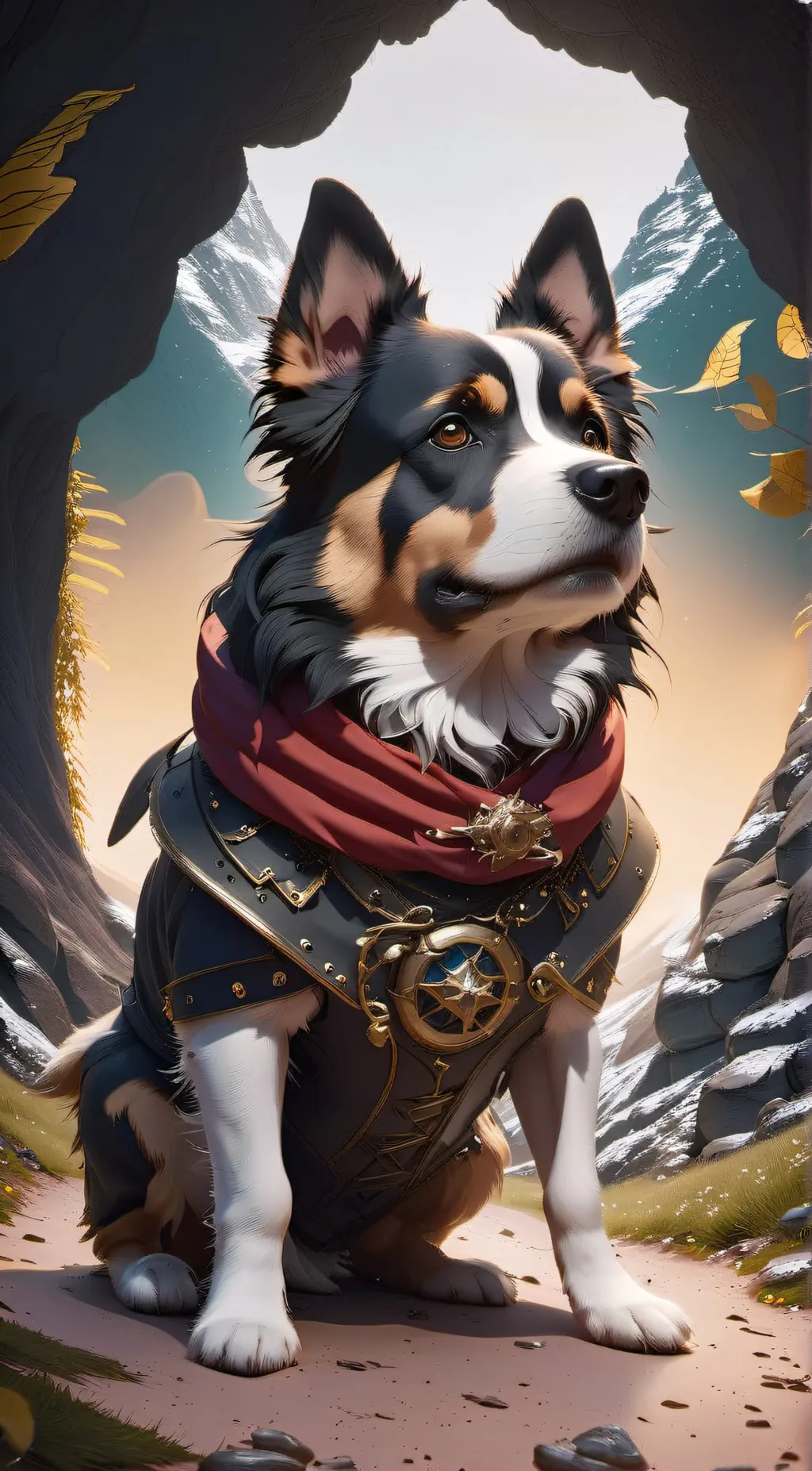 ai character: lost dog revenge  background