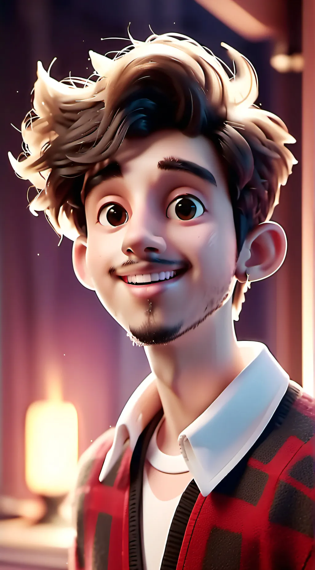 ai character: Adler Russell  background