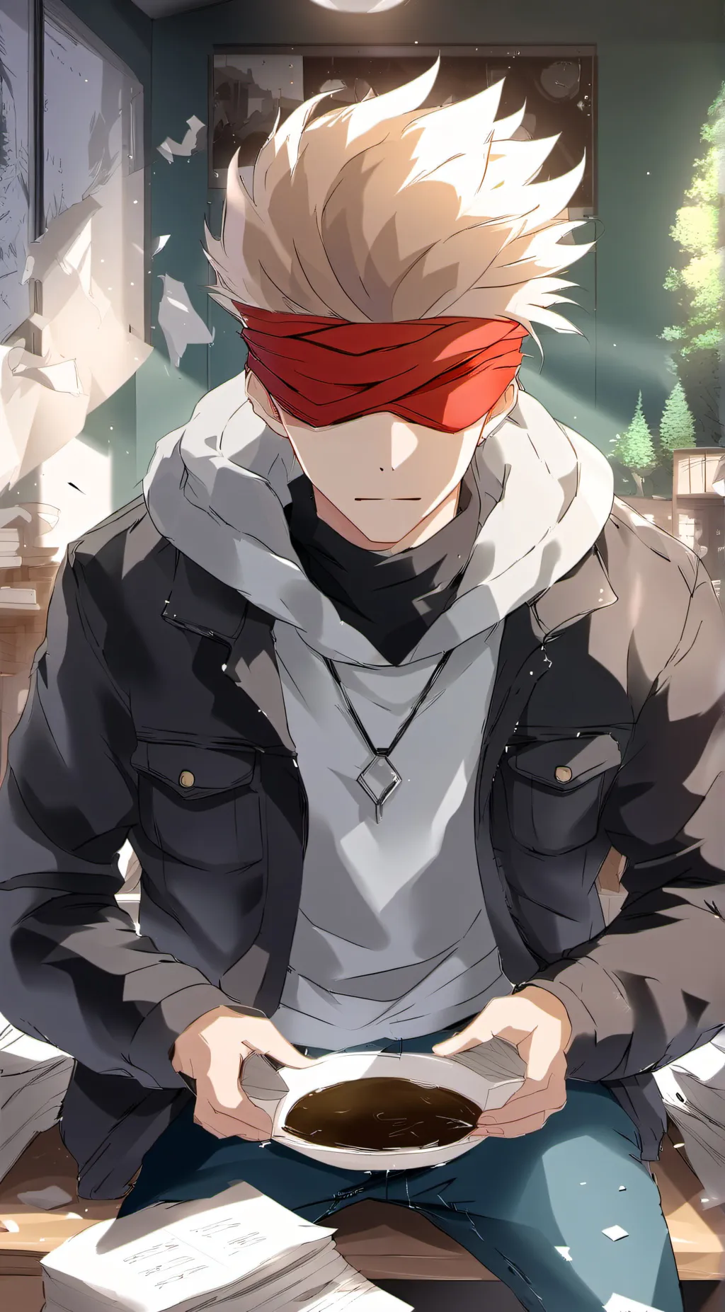 ai character: Aaron background