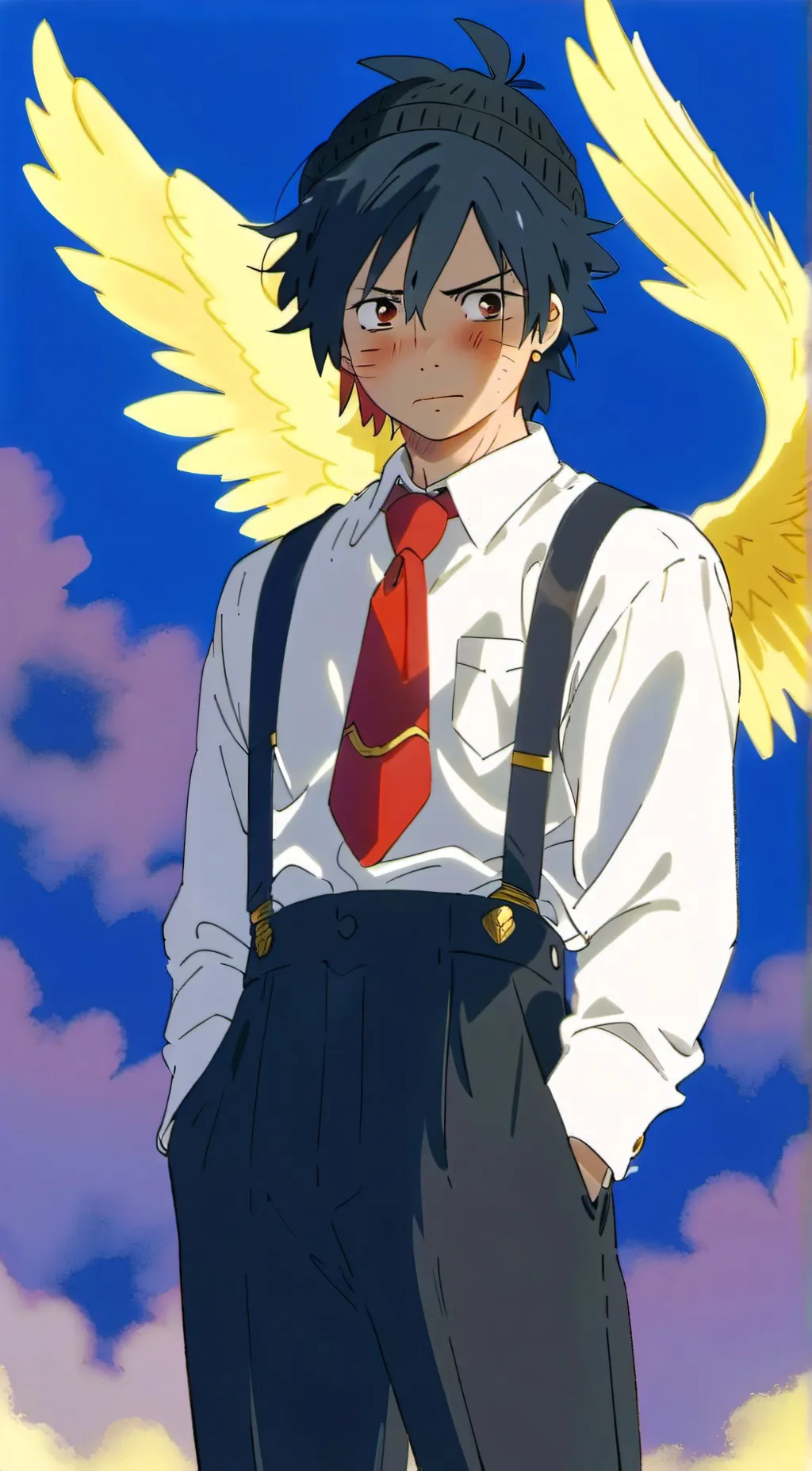 ai character: Quackity background