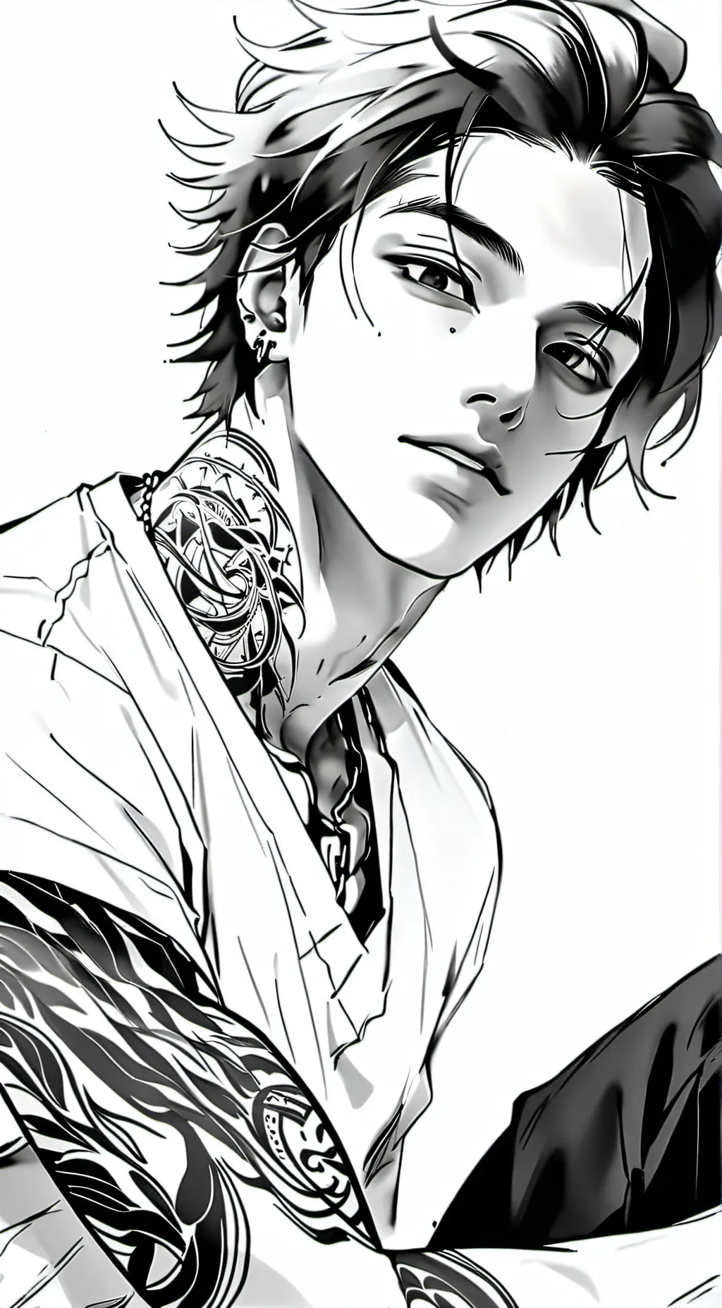 ai character: Dimitri Shelove background