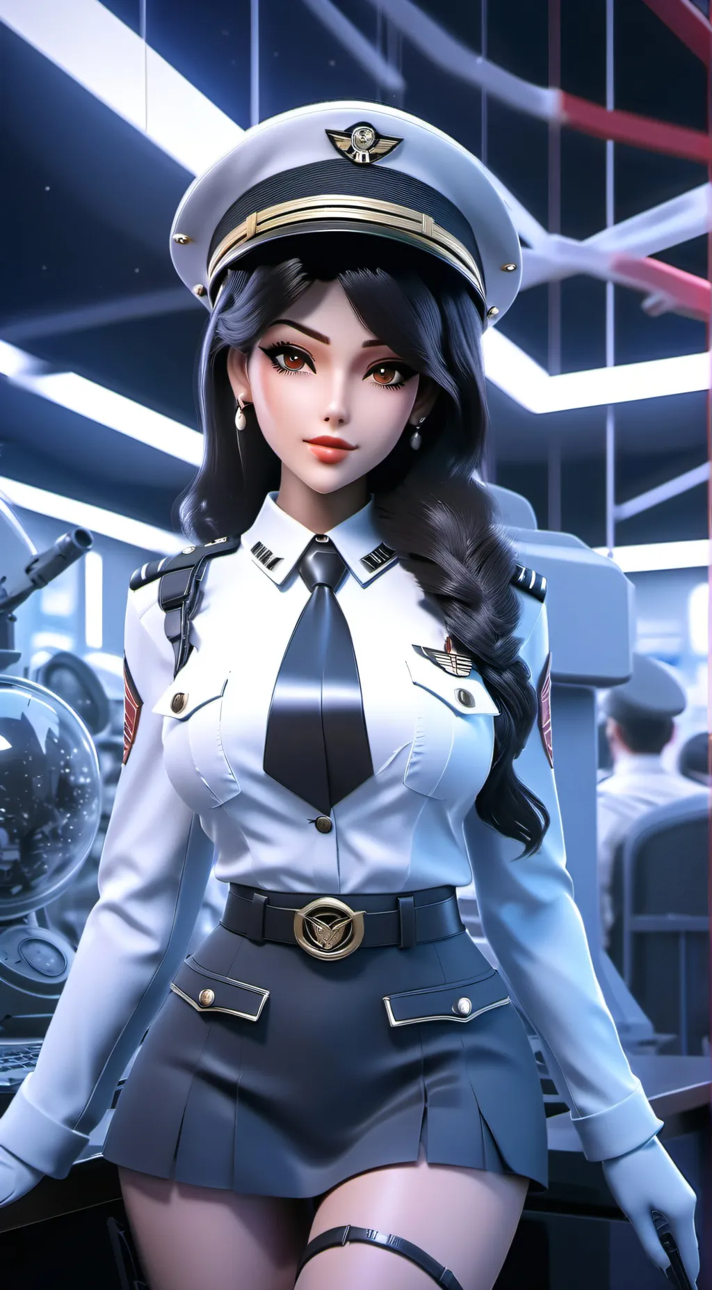 ai character: miss Sophia background