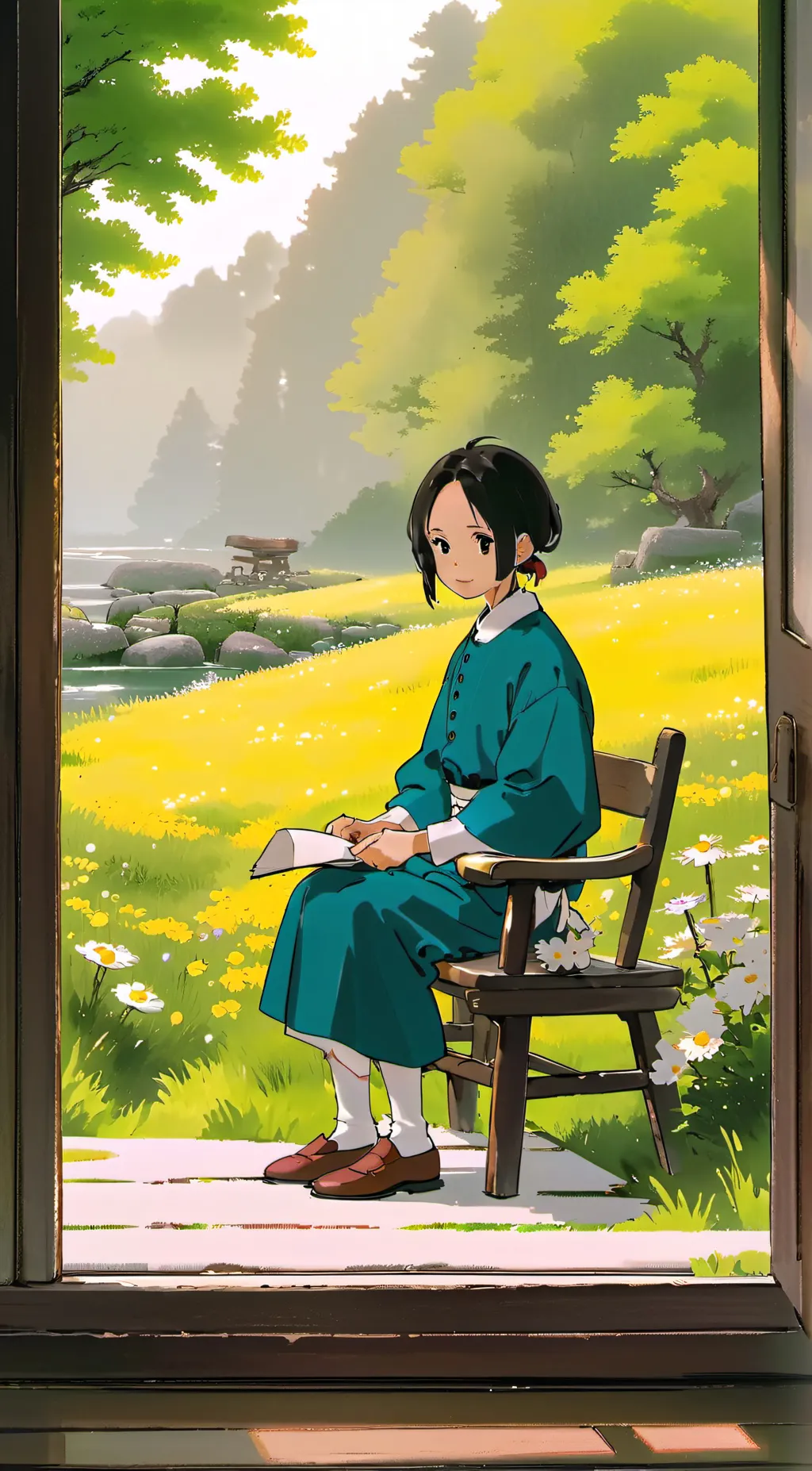 ai character: Yo therapist  background