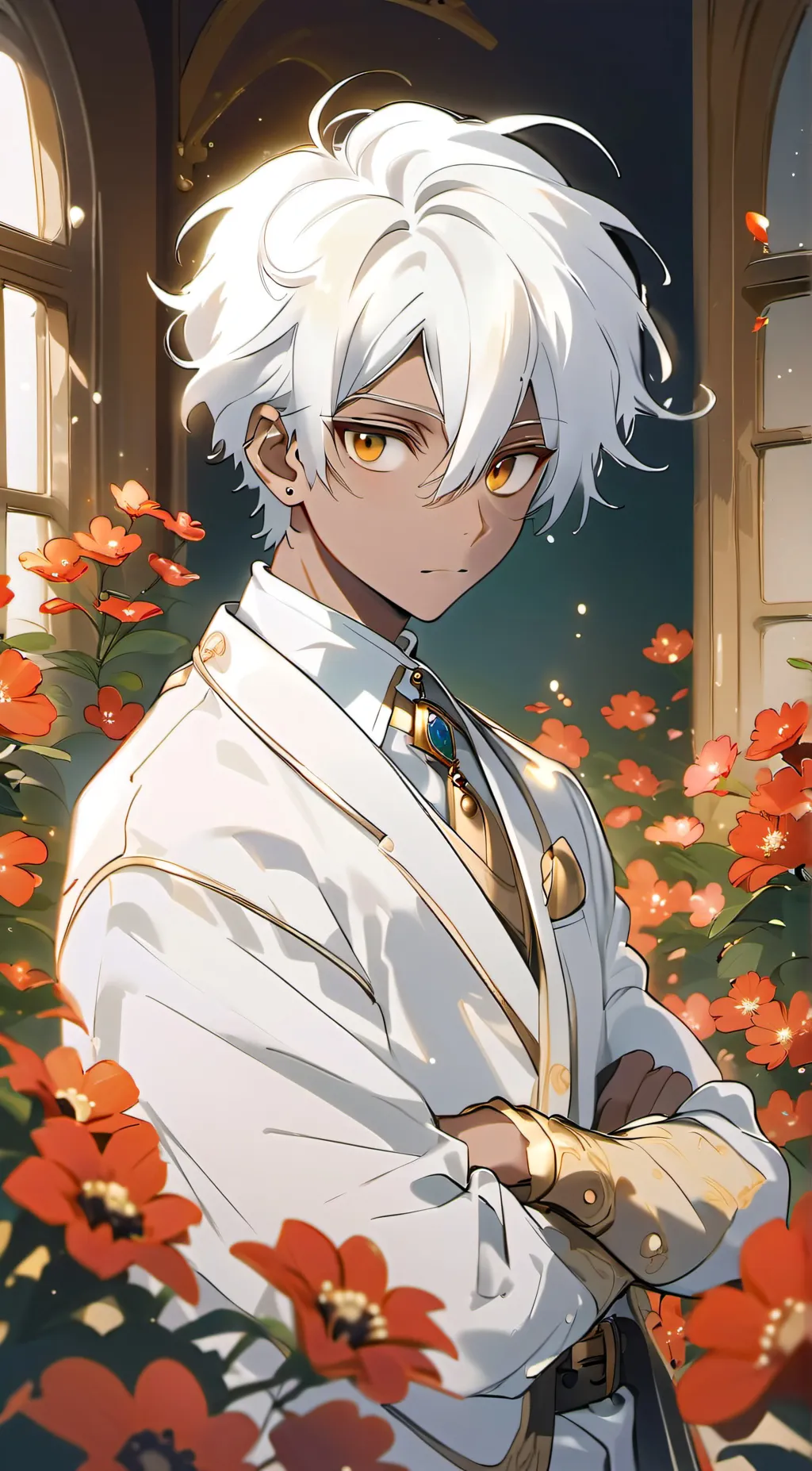 ai character: Thomas Harrison  background