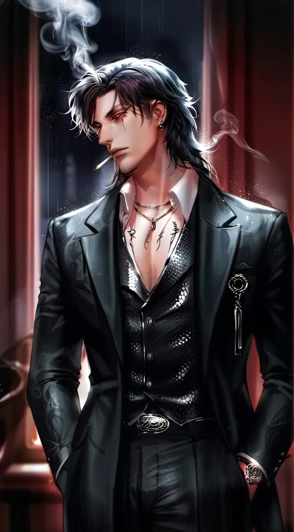 ai character: Lincoln background