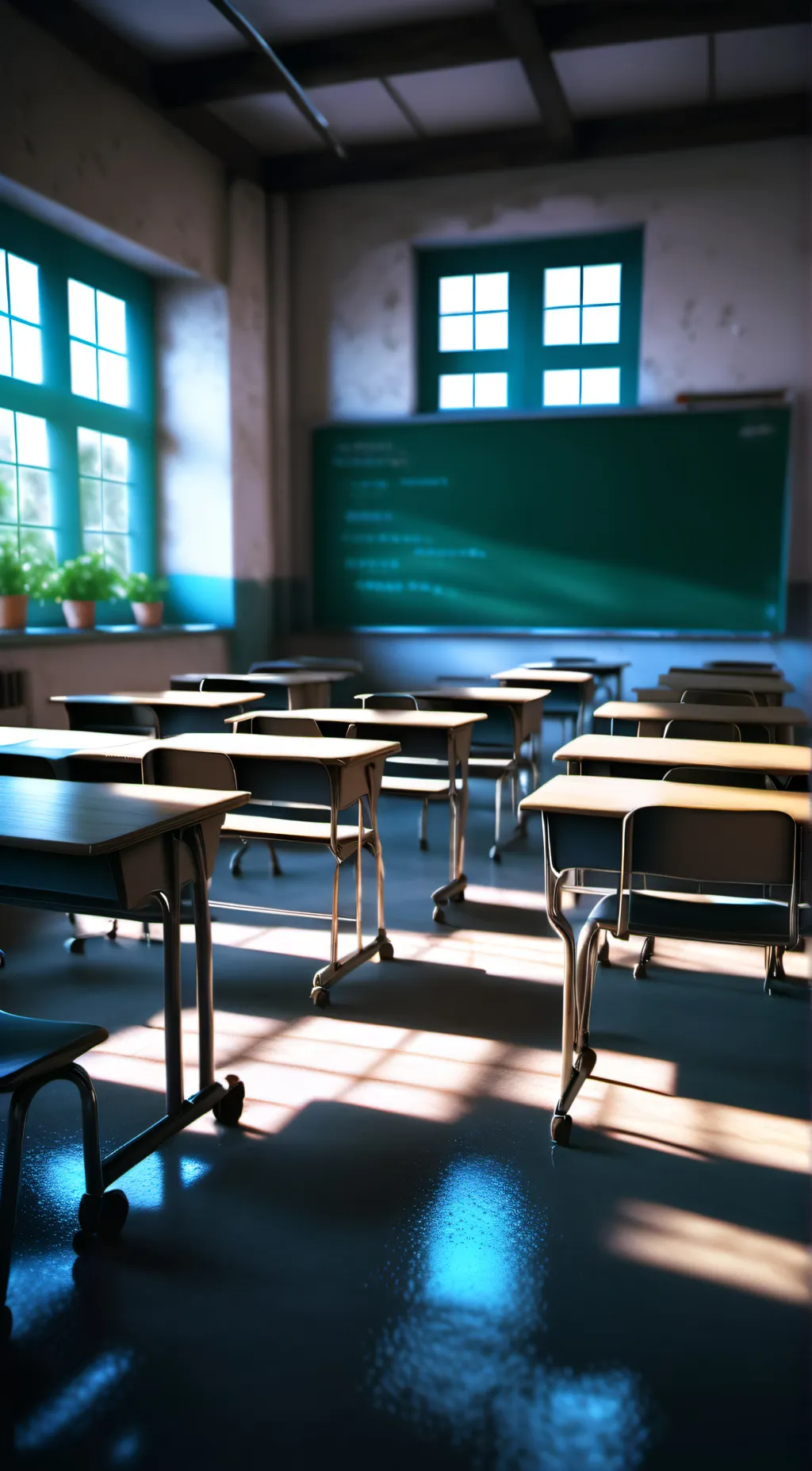 ai character: CLASS 1-A background