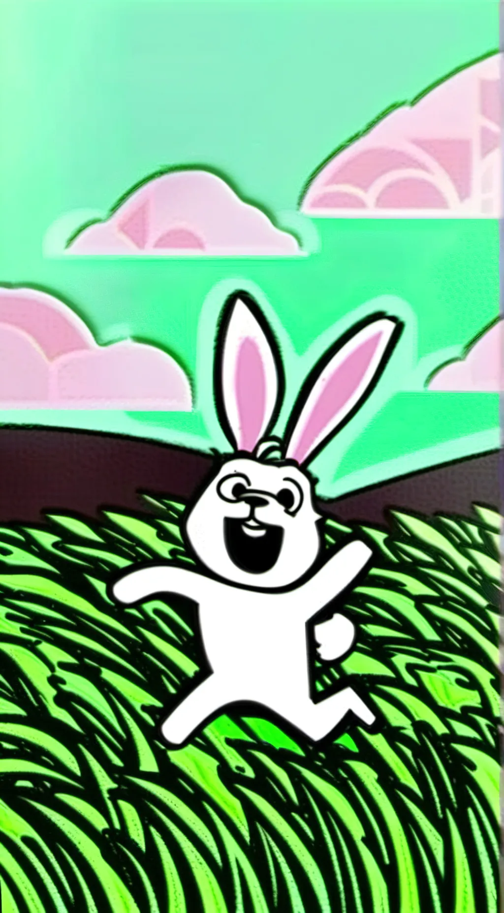 ai character: Bun Bun background