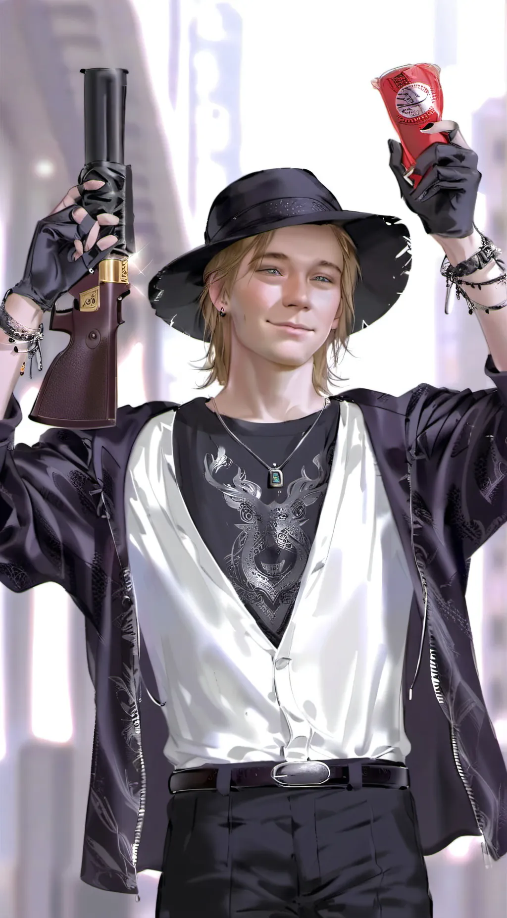 ai character: Quentin background