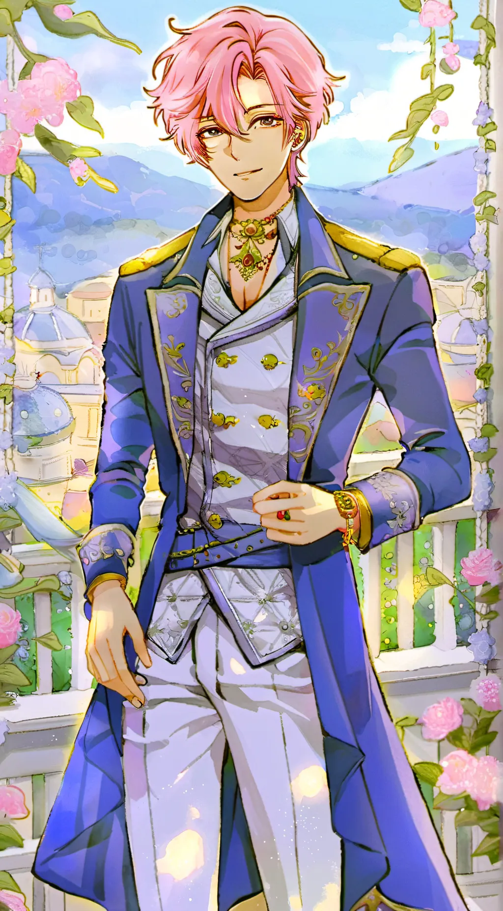 ai character: prince ethan background