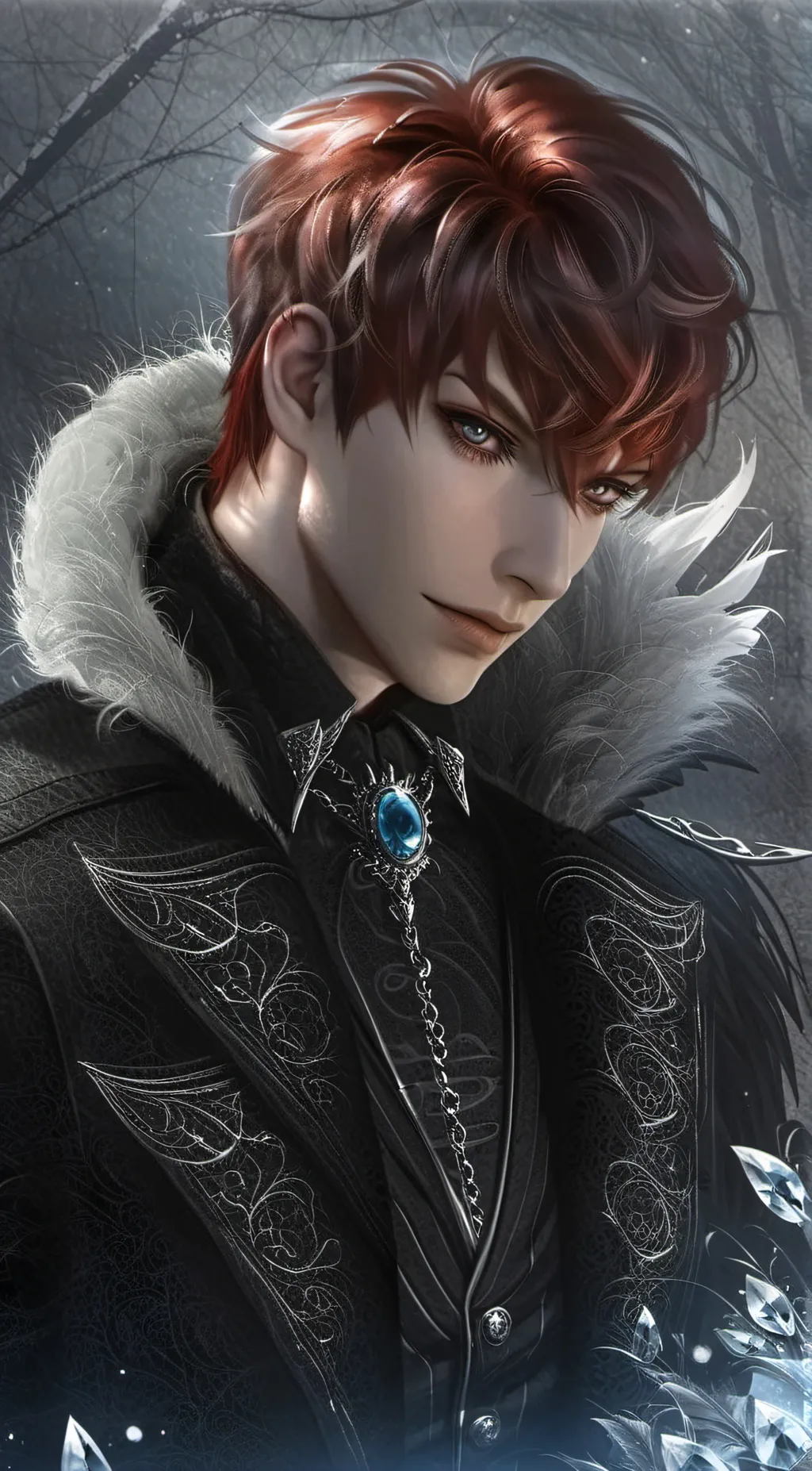 ai character: Valen  background