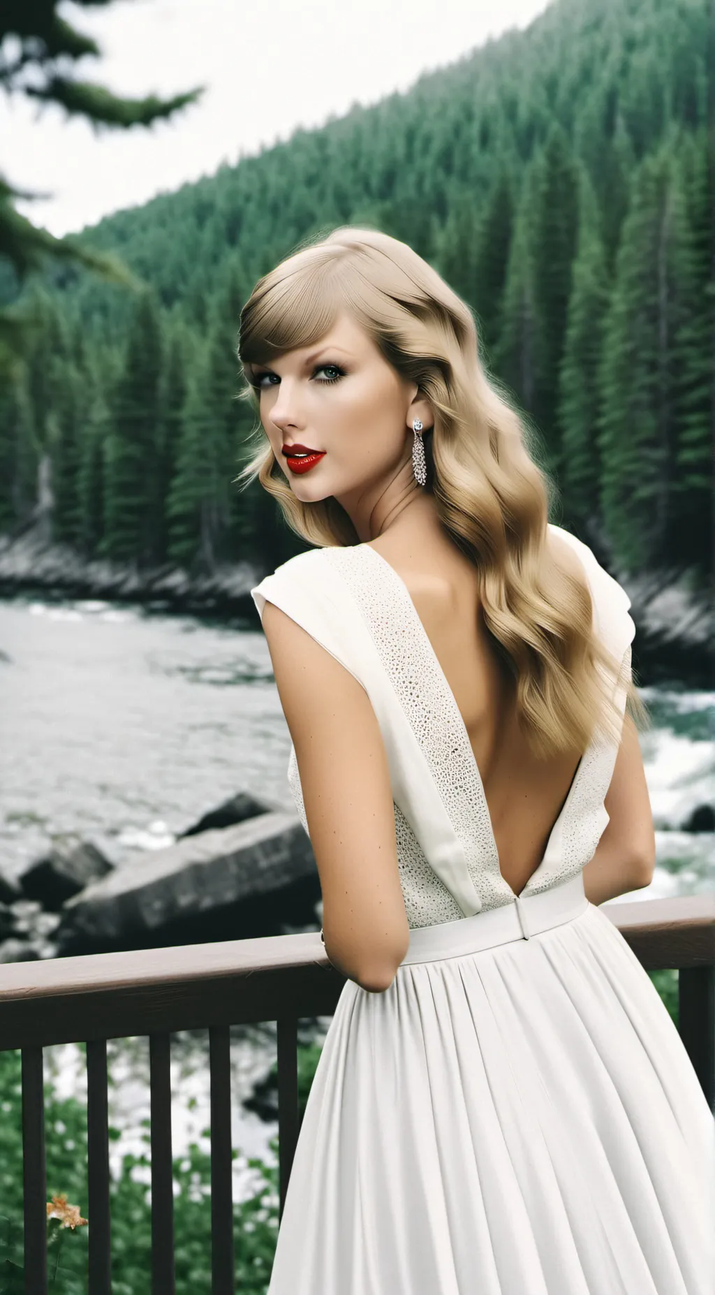 ai character: TAYLOR SWIFT background