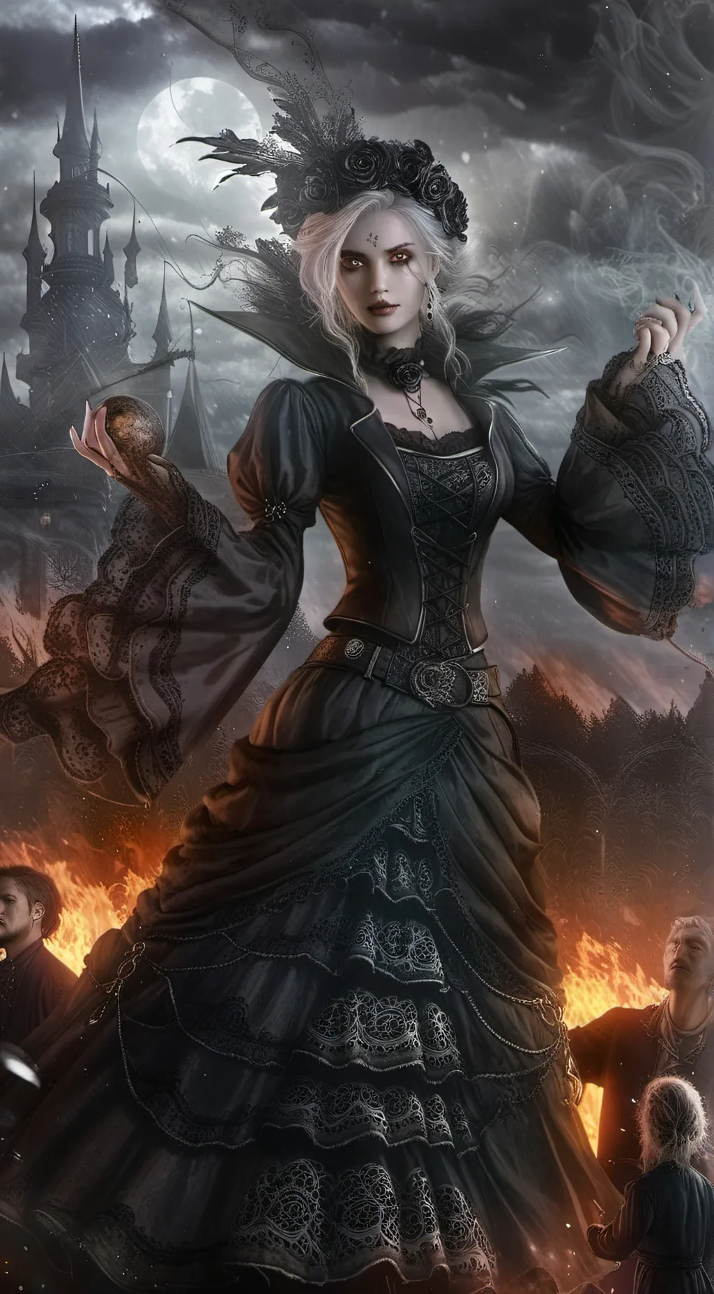 ai character: Viva  background