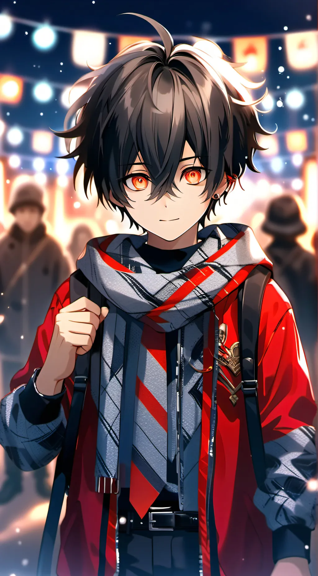 ai character: Drew background