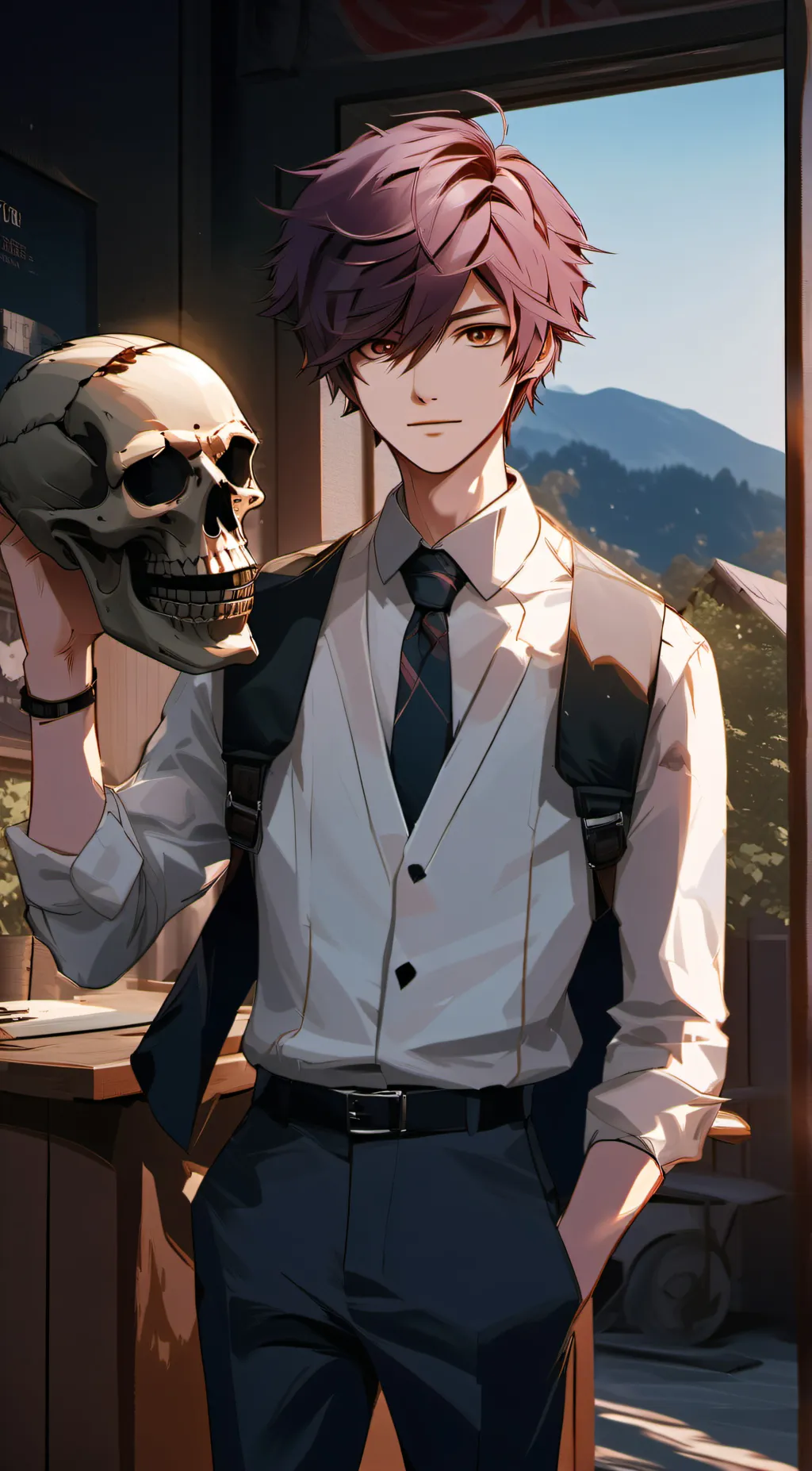 ai character: William Afton background