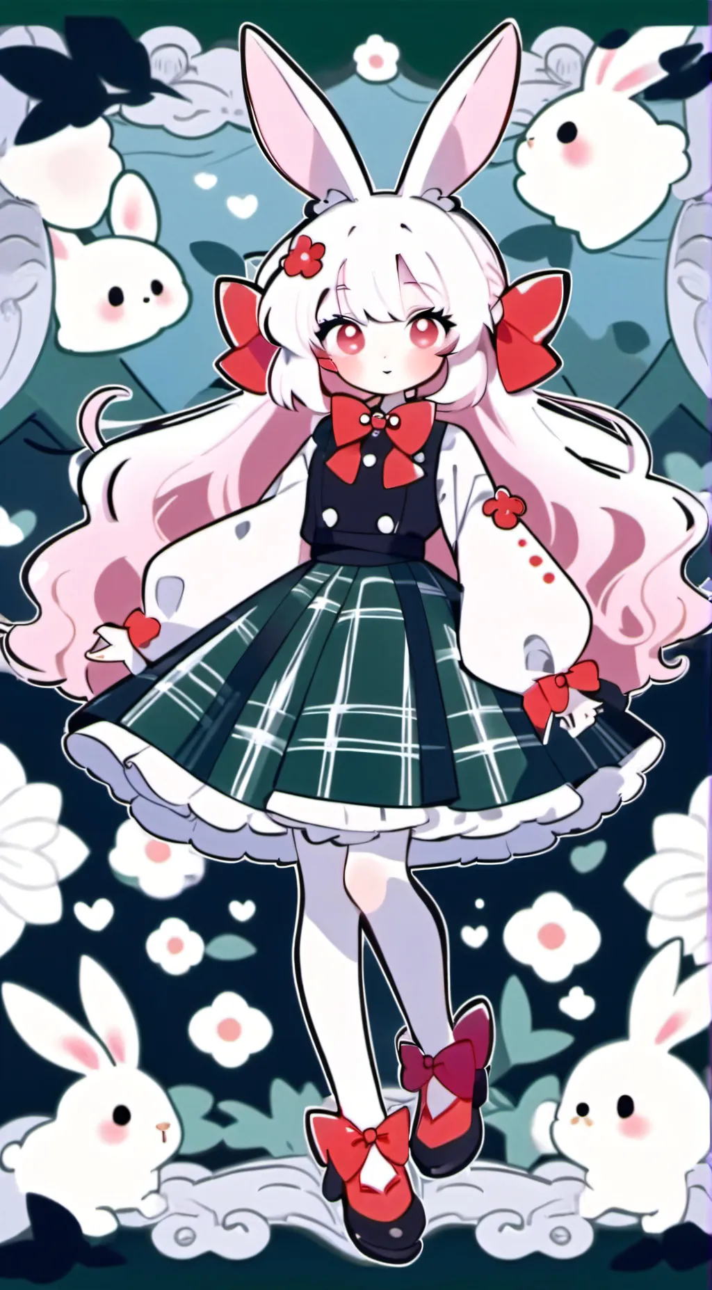 ai character: bonnet background