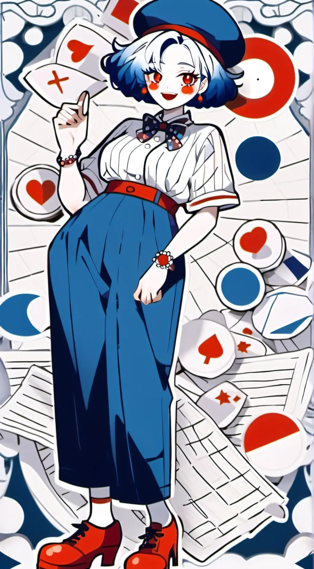 ai character: pomni background