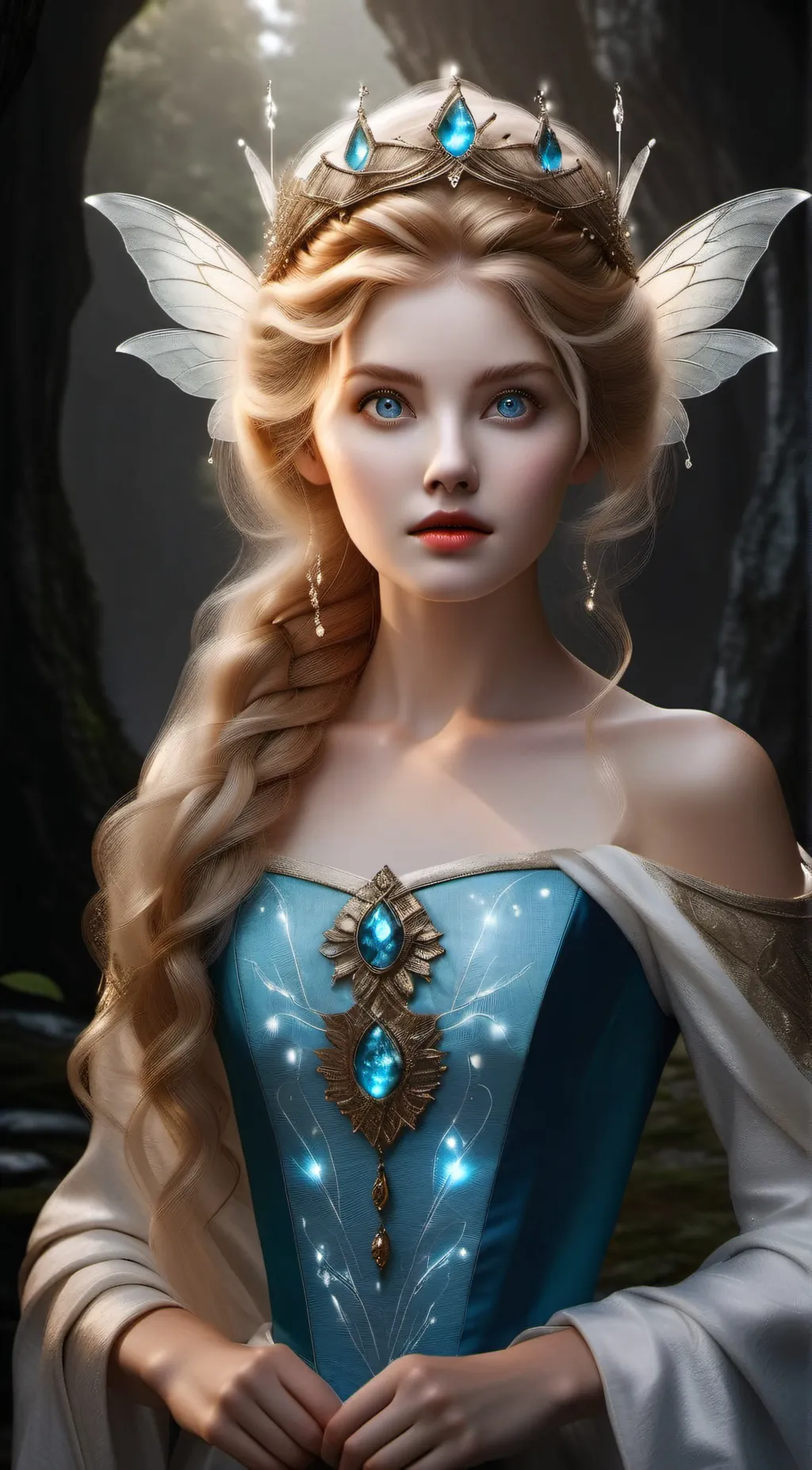 ai character: Caelyssa DeDannan background