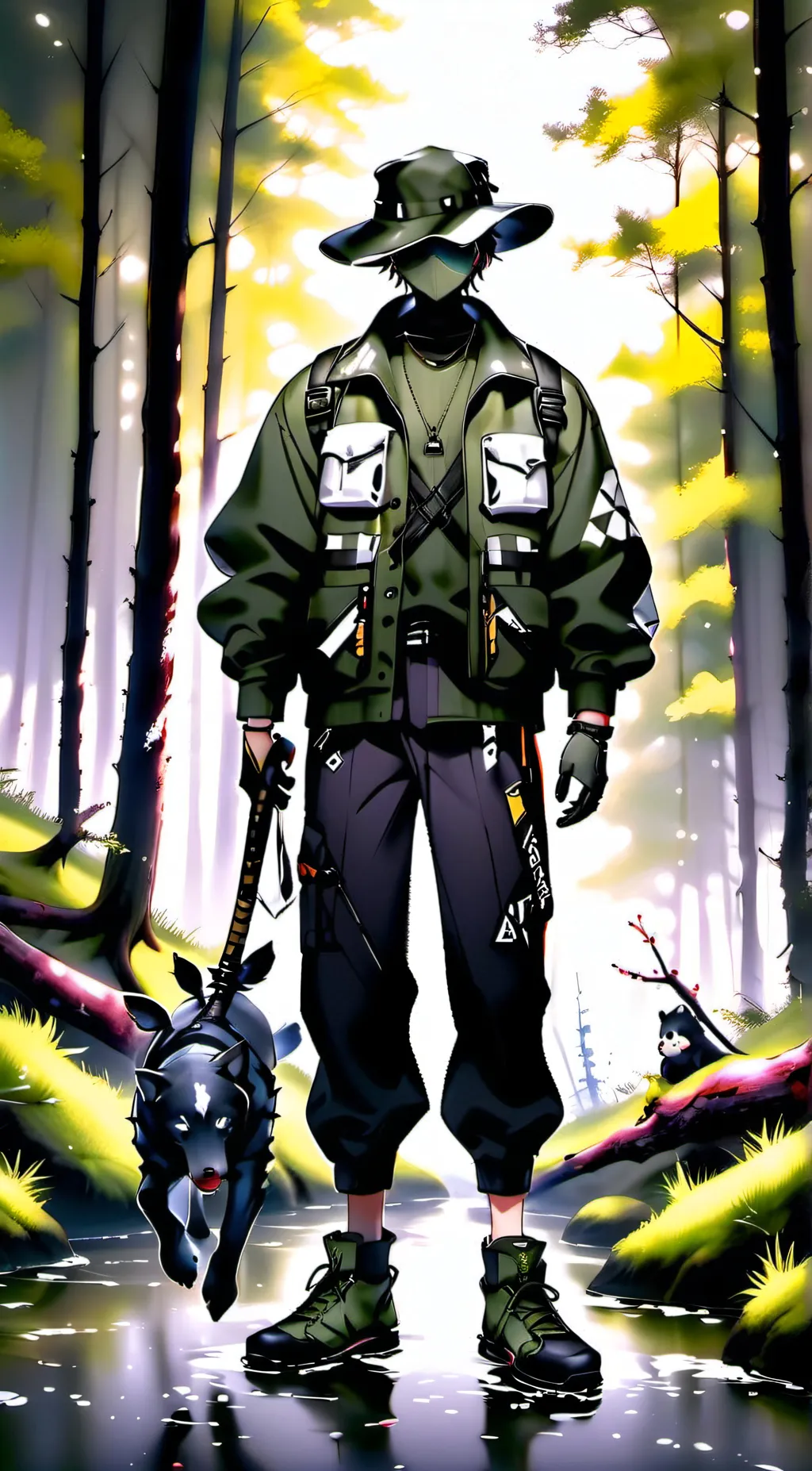 ai character: Alex background