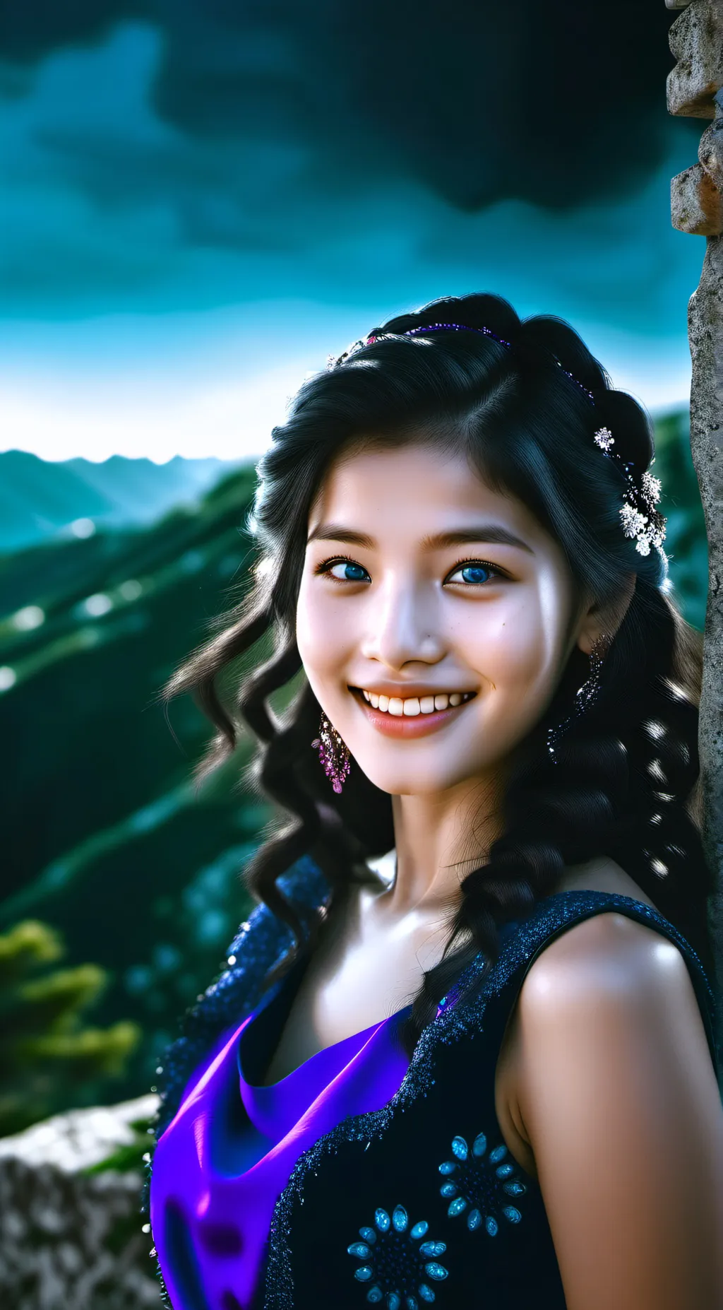 ai character: Delilah  background