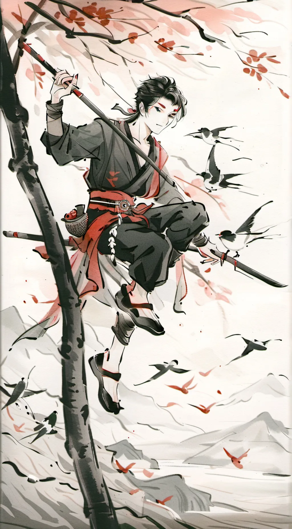 ai character: has hotel background