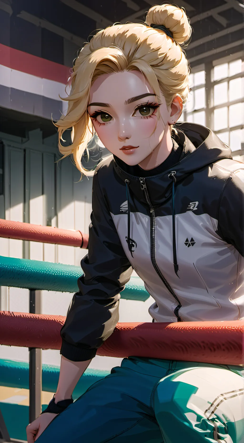 ai character: Caitlin background