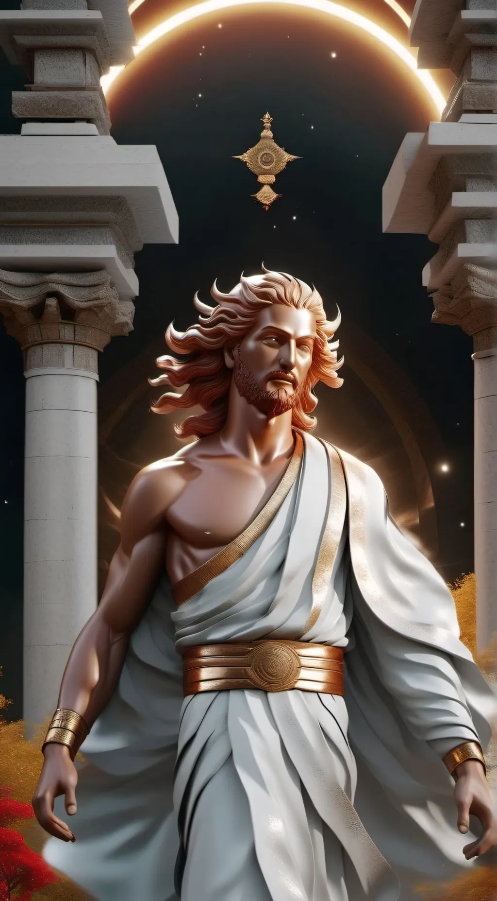 ai character: god background