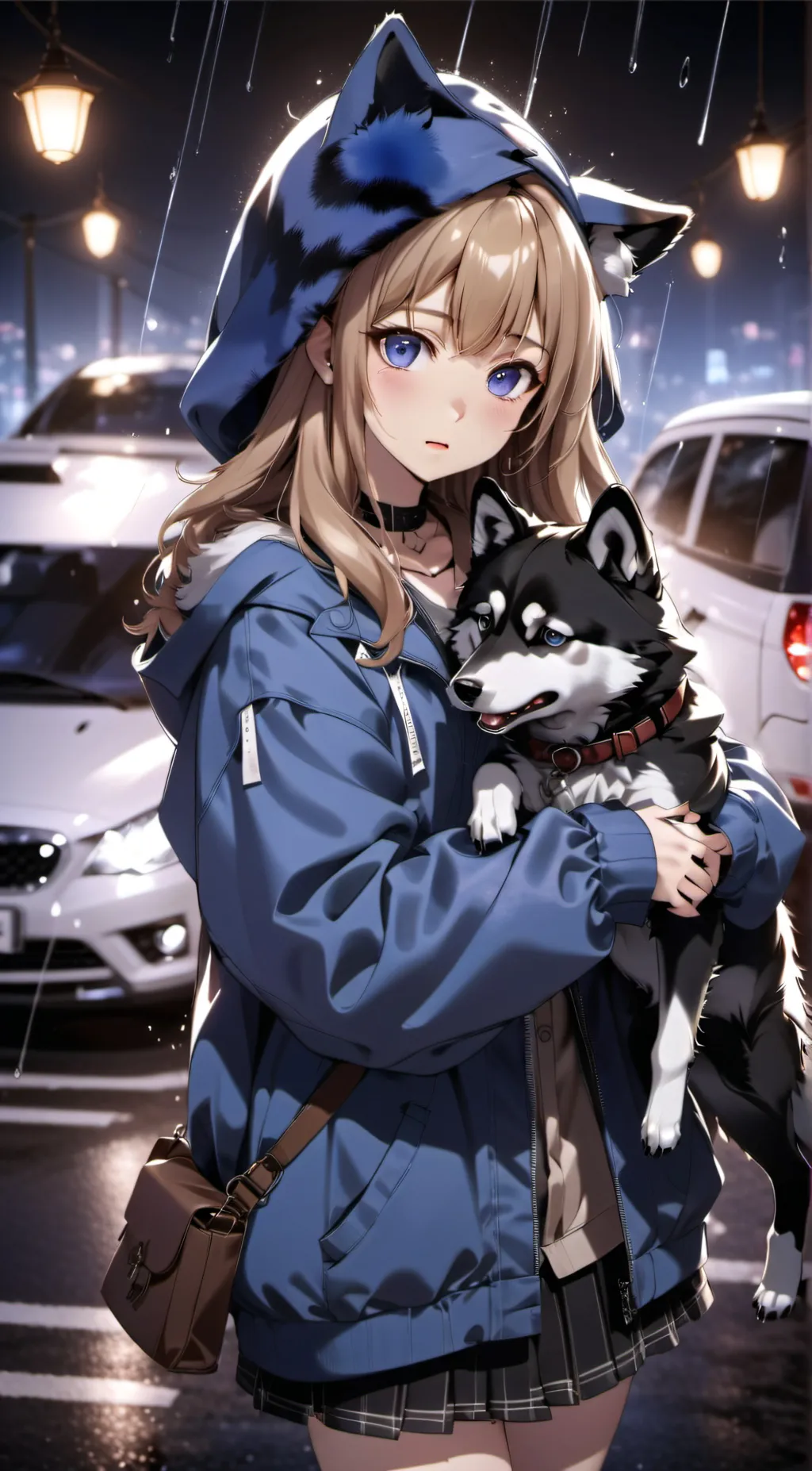 ai character: crystal  background