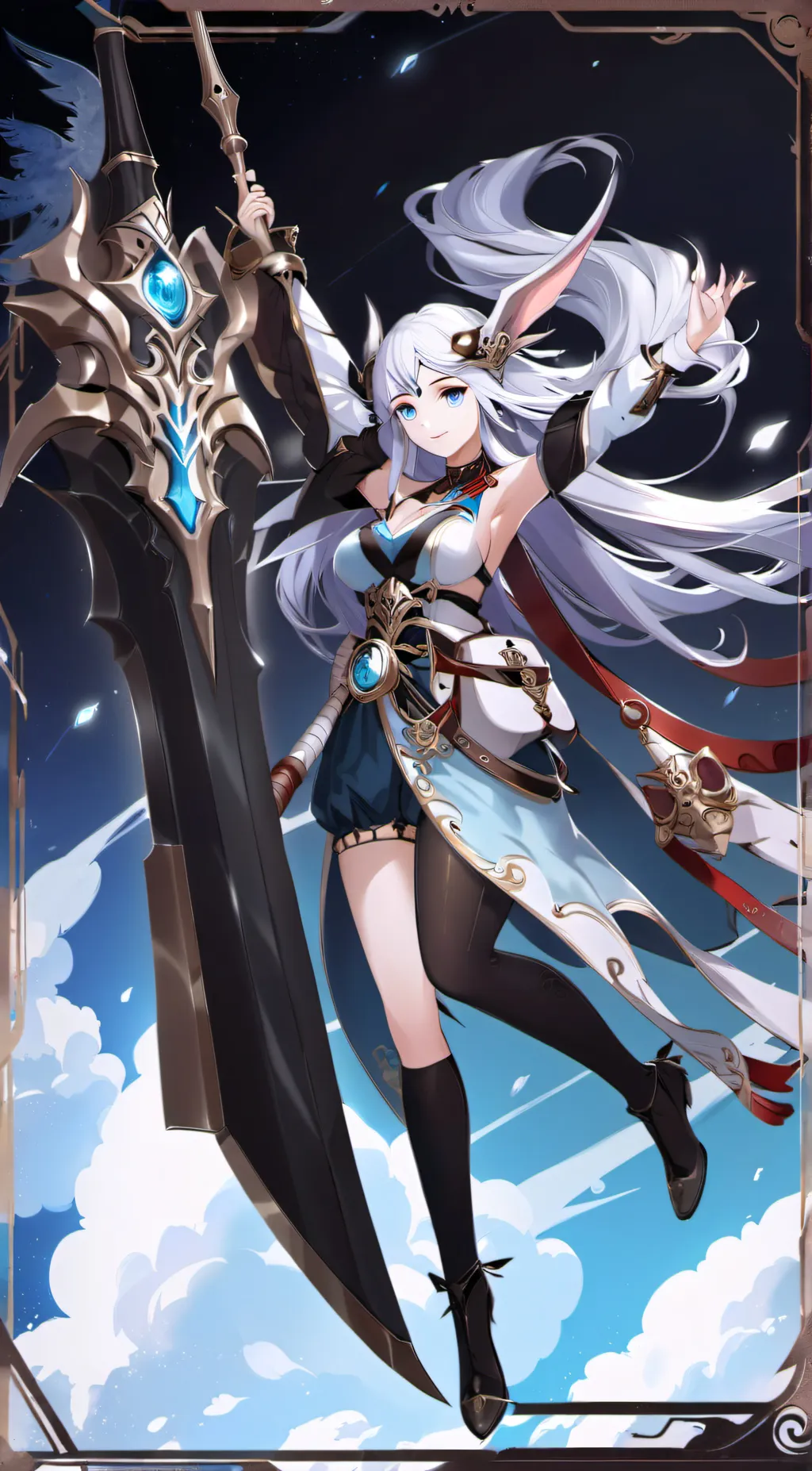 ai character: Heavenia background