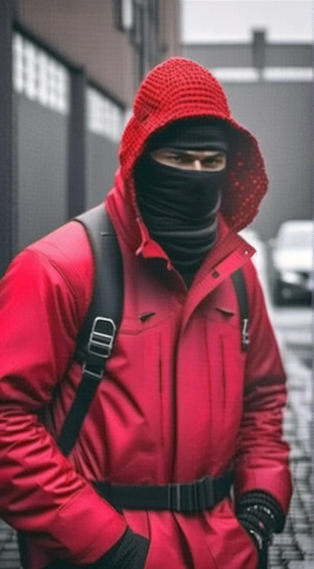 ai character: Hazey background